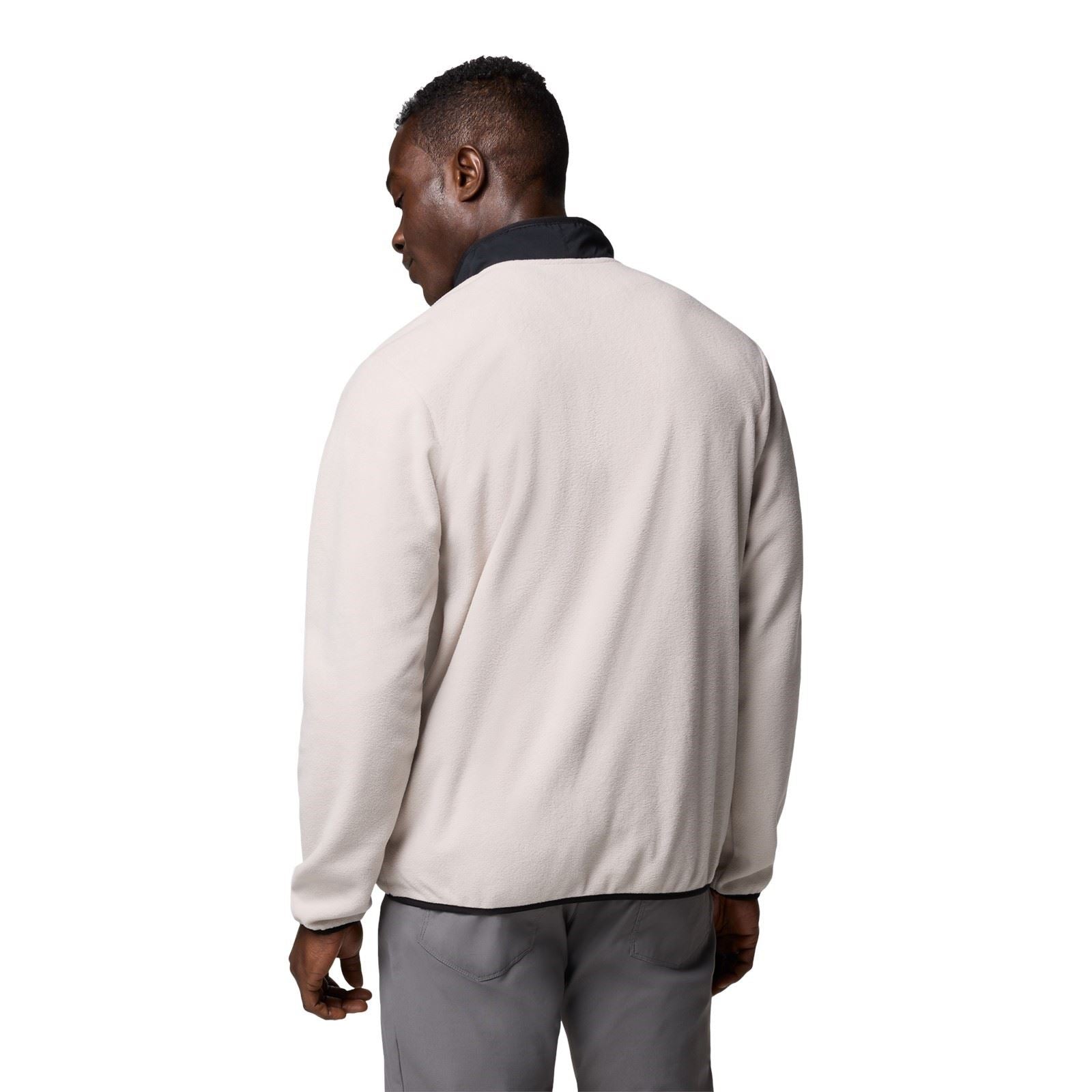 Columbia Sequoia Grove Half Zip Fleece Polyester Men's Brown Zip Neck Pullovers