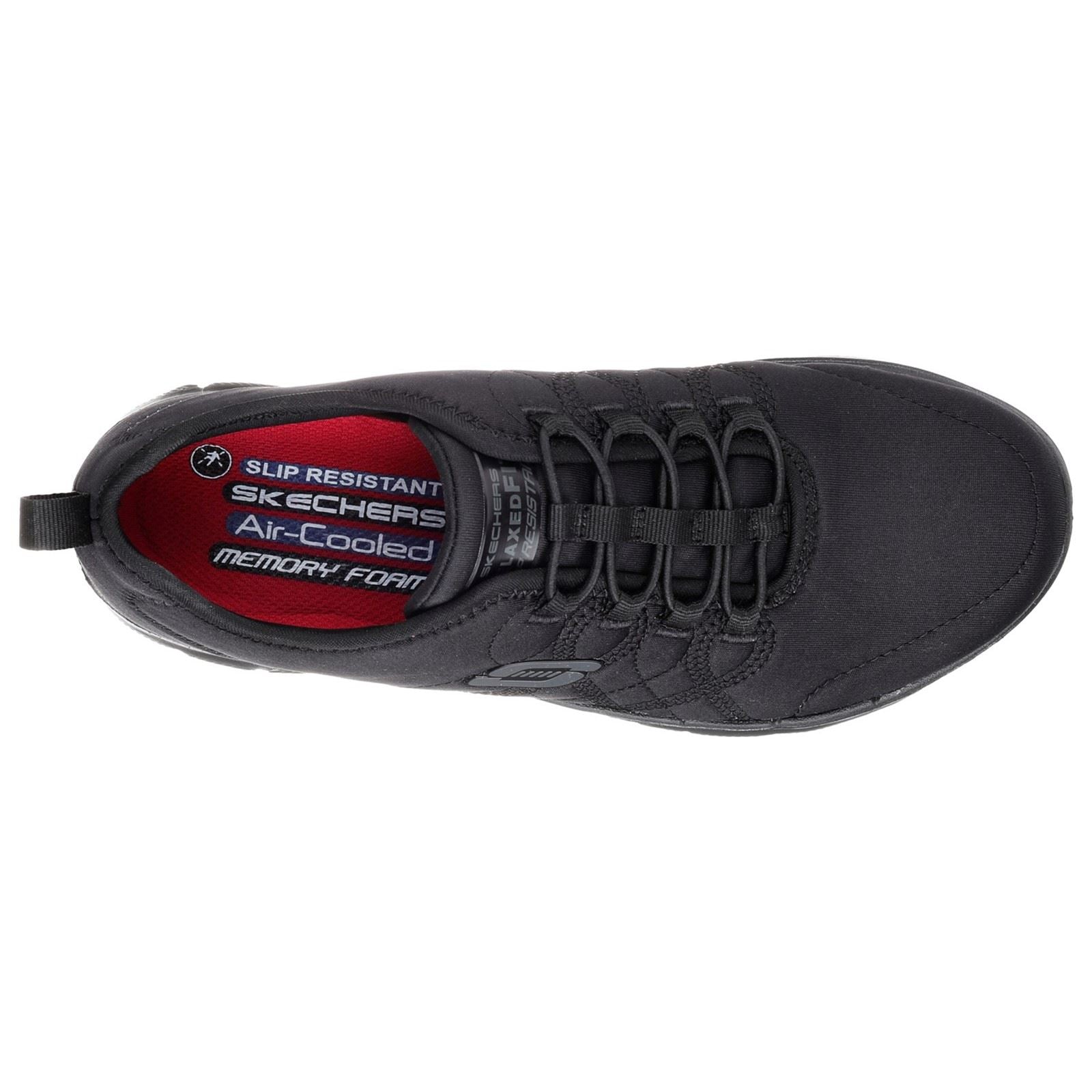 Skechers Workwear Ghenter Srelt Polyester Women's Black Safety Trainers