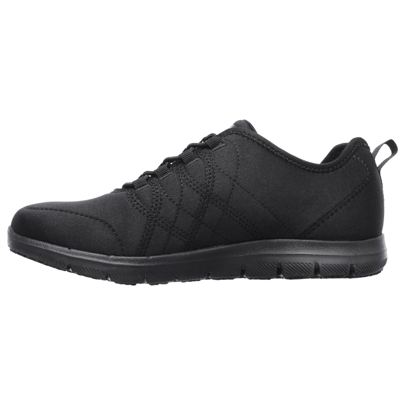 Skechers Workwear Ghenter Srelt Polyester Women's Black Safety Trainers