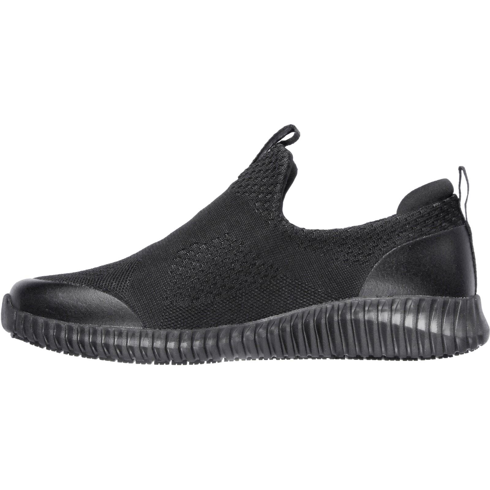 Skechers Workwear Cessnock Textile Men's Black Trainers