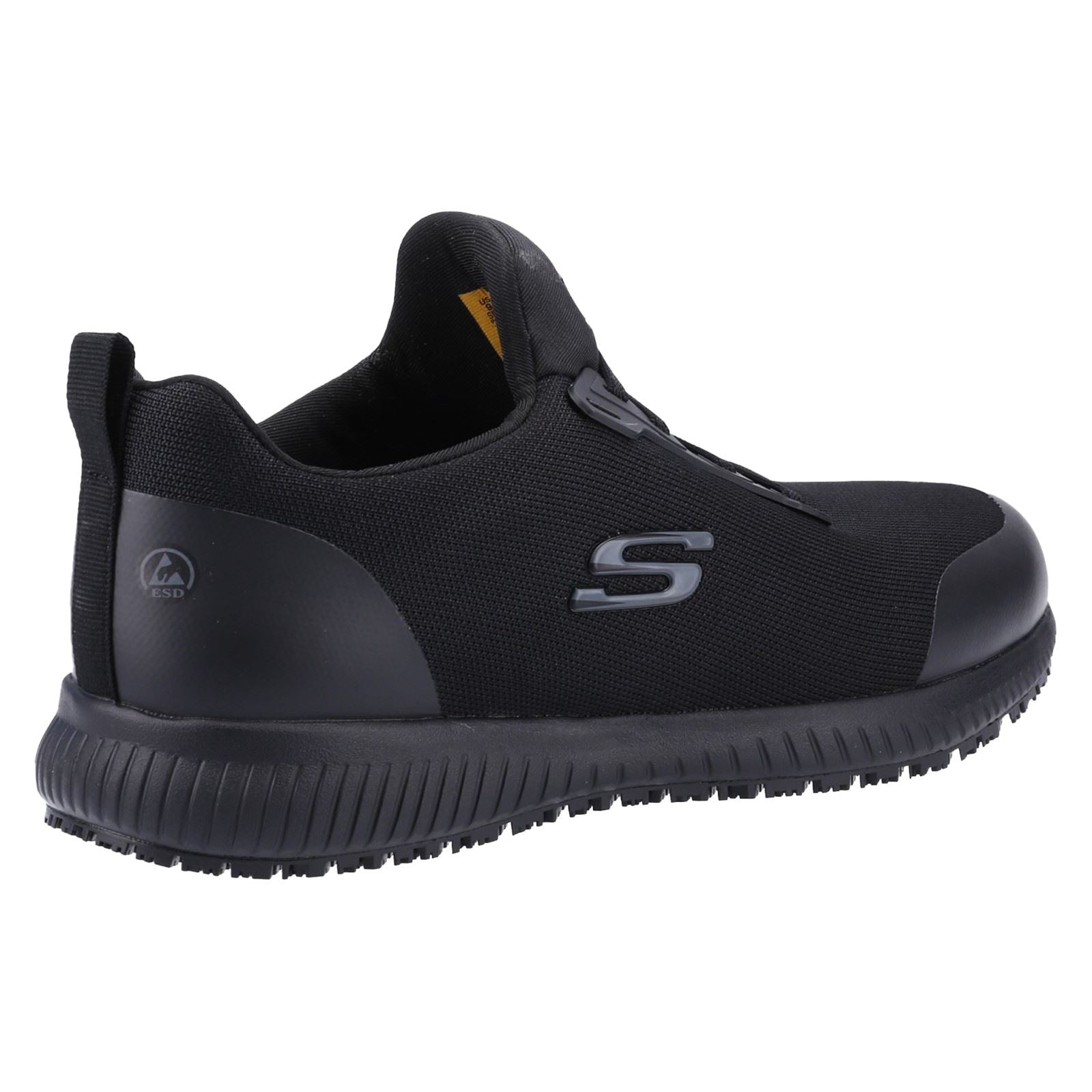 Skechers Workwear Squad SR Myton Textile Men's Black Safety Trainers