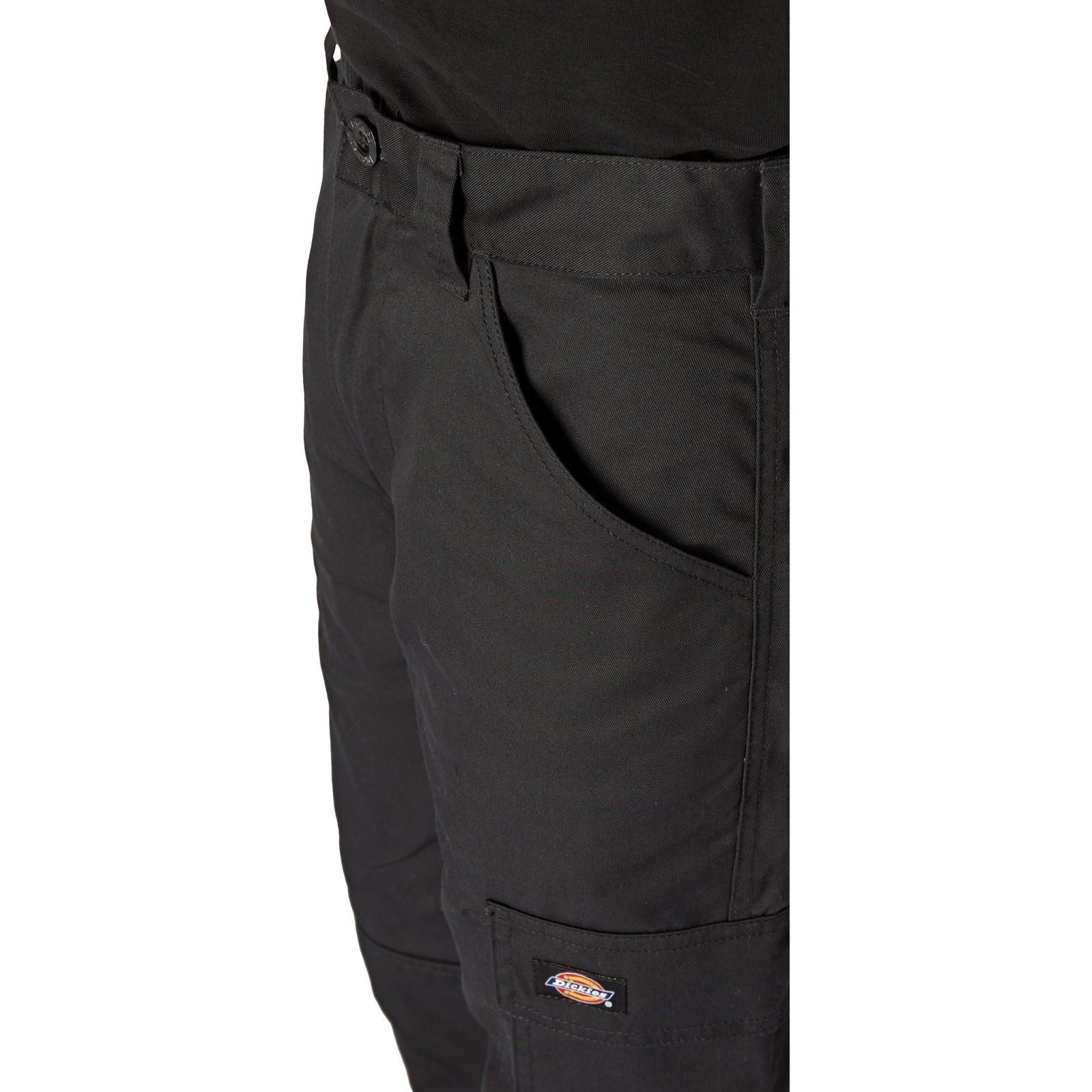 Dickies Everyday Polyester Men's Black Outdoor Trousers