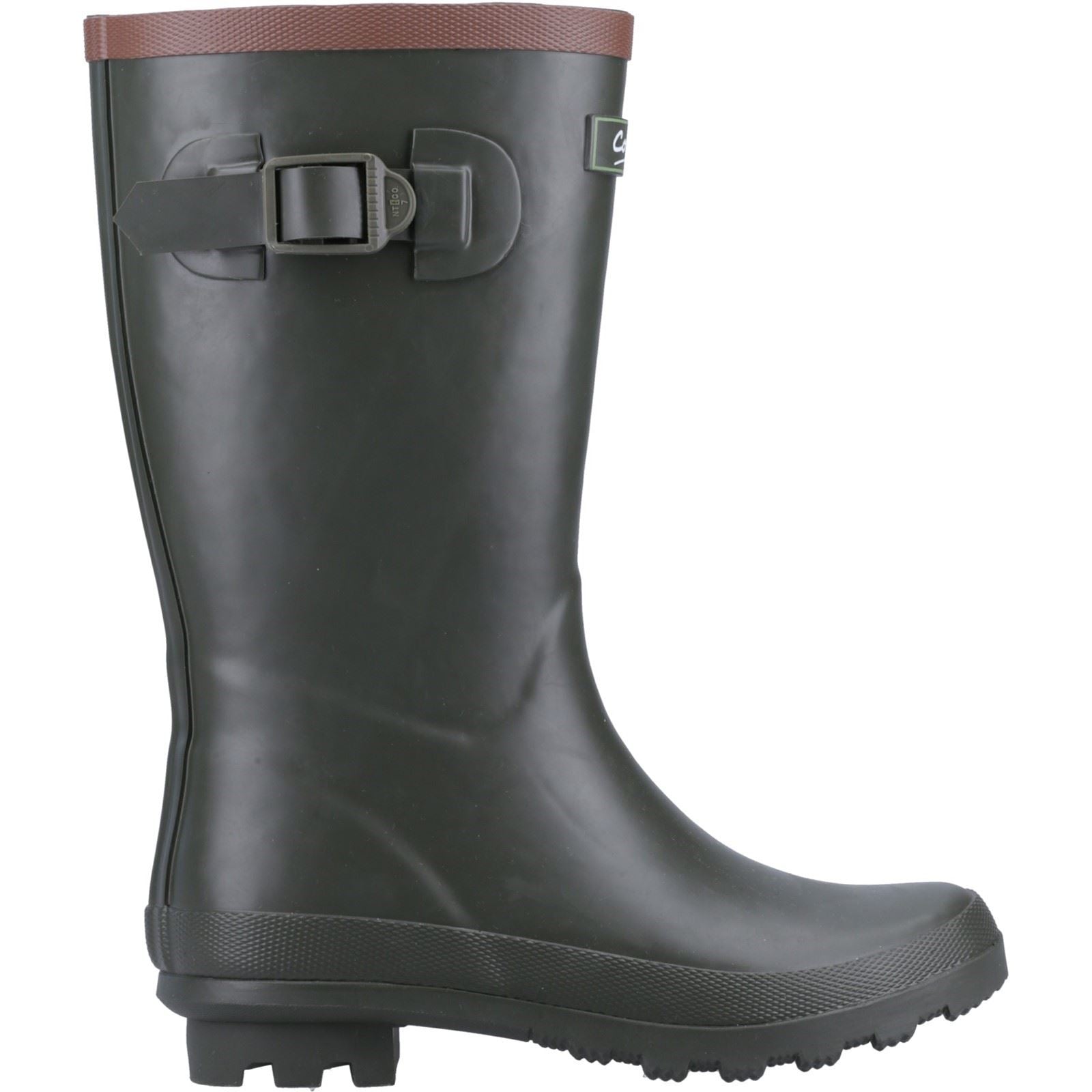 Cotswold Bowldown Rubber Junior Green Wellington Boots