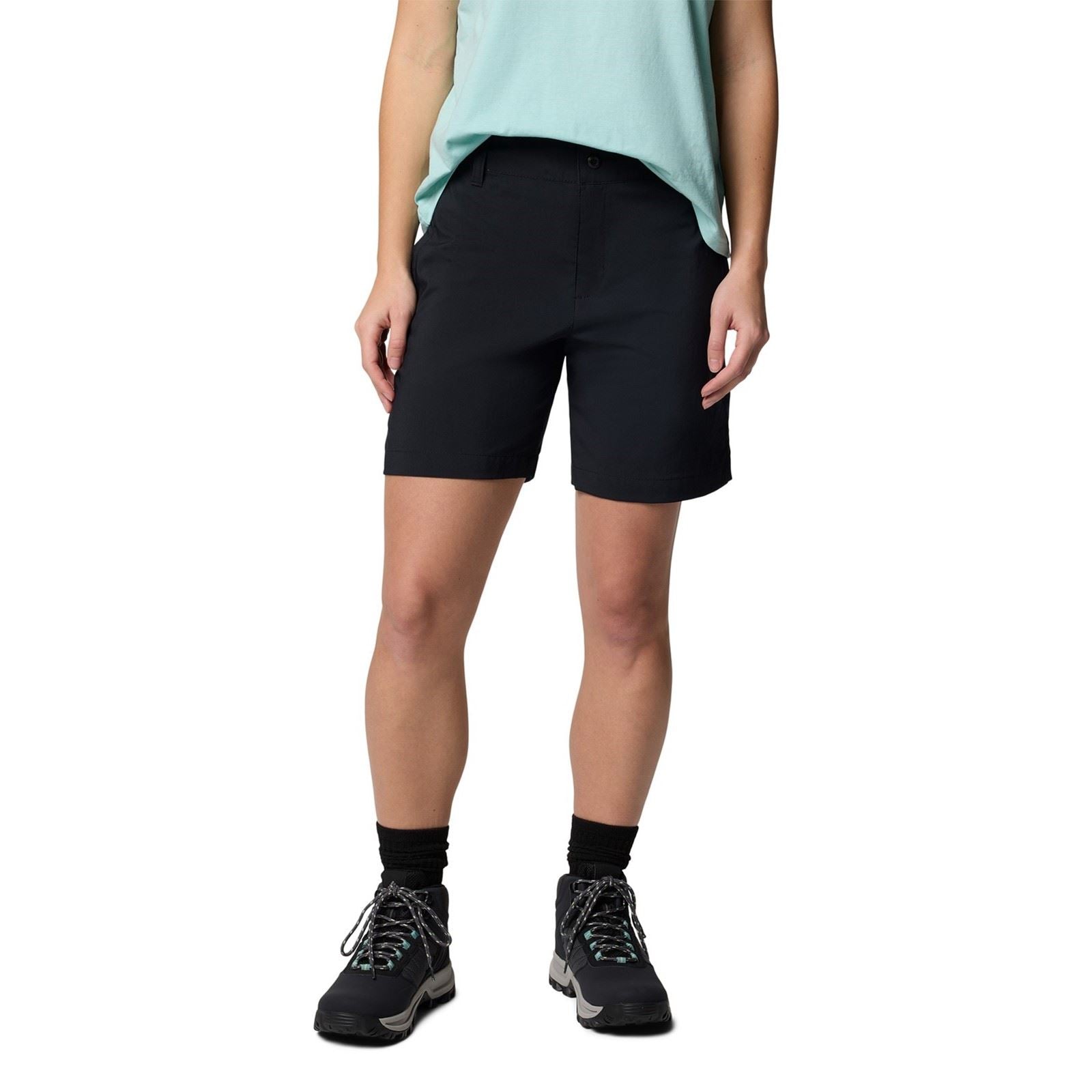 Columbia Silver Ridge Utility Polyester Women's Black Hiking Shorts