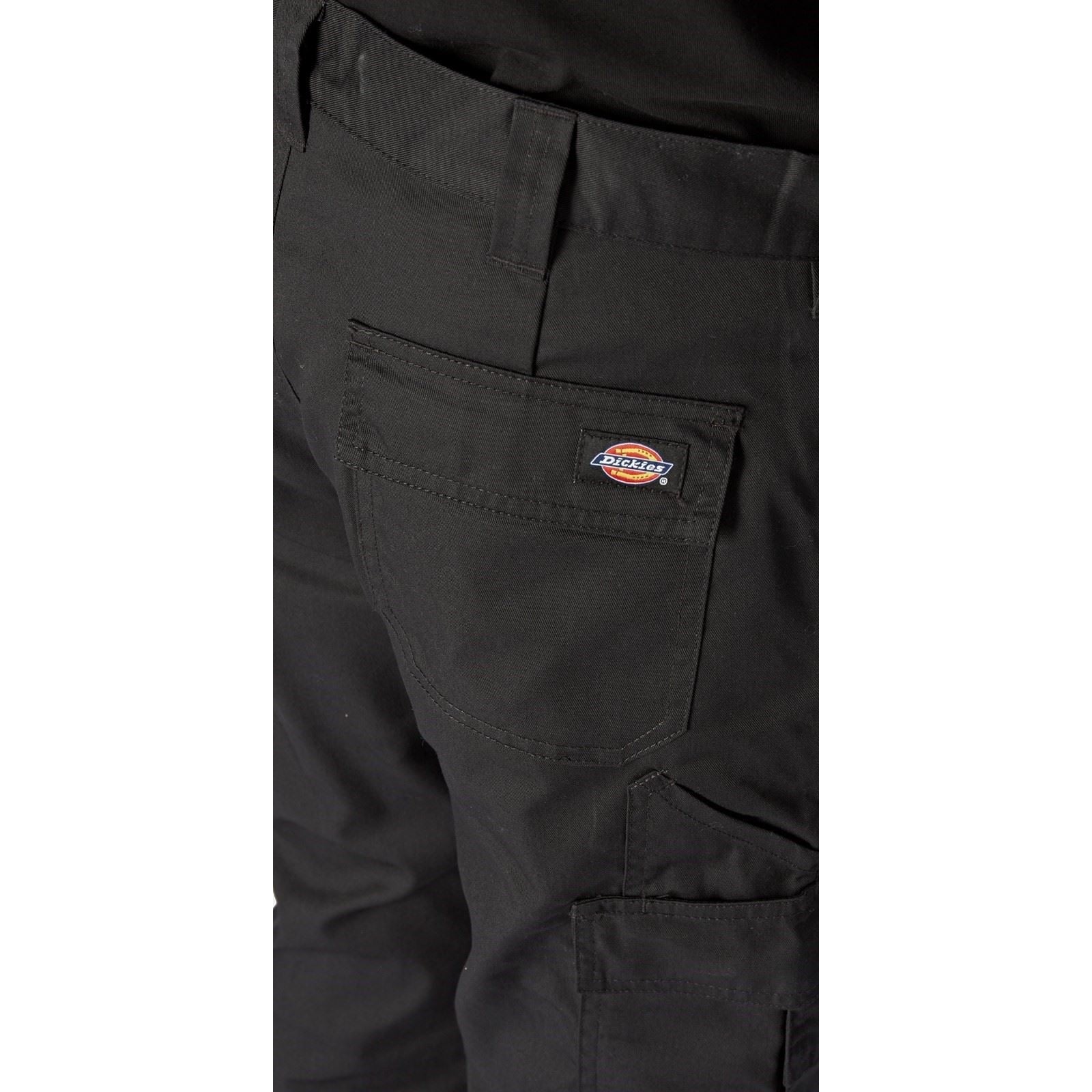 Dickies Everyday Polyester Men's Black Outdoor Trousers
