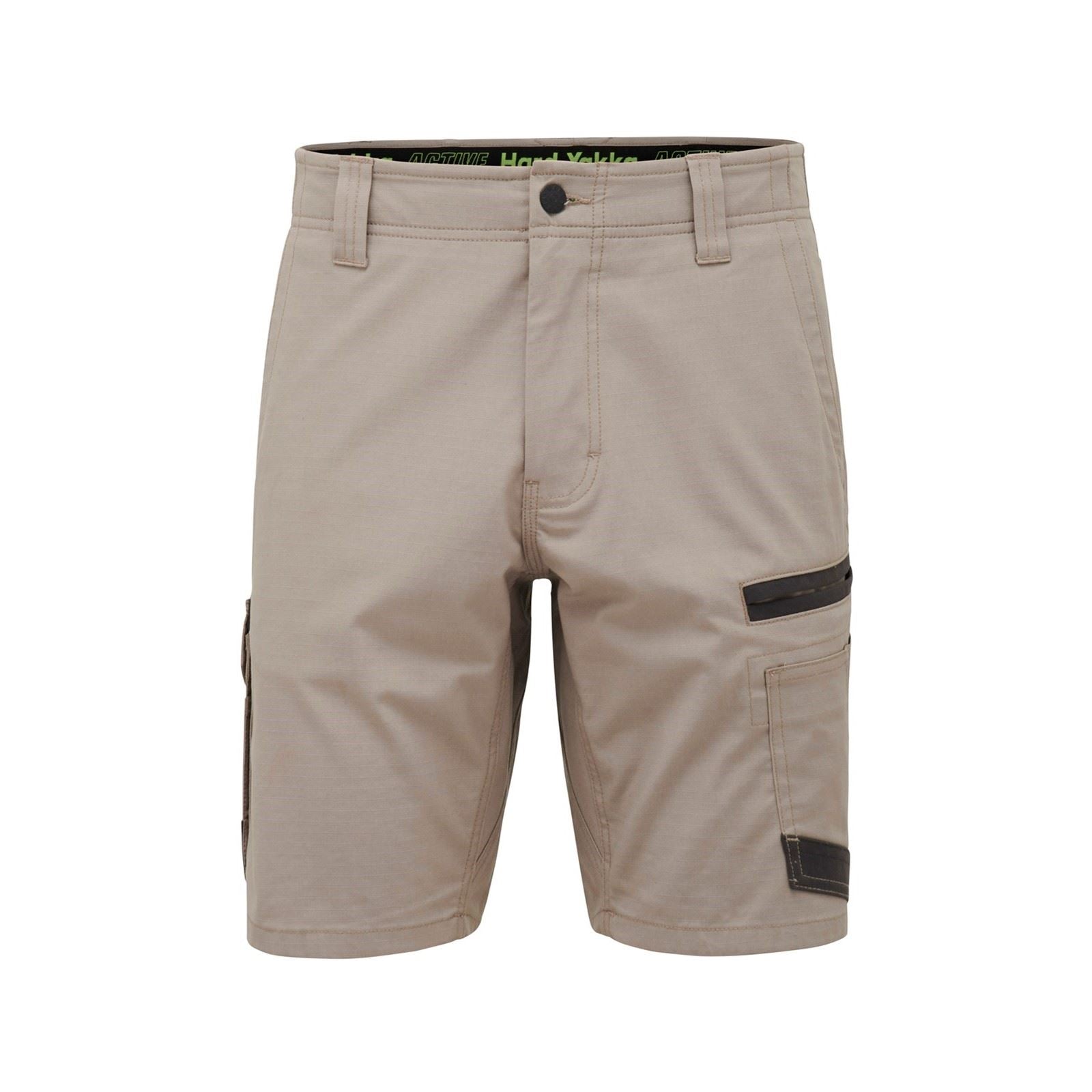 Hard Yakka Men's Raptor Active Mid-Short in Desert