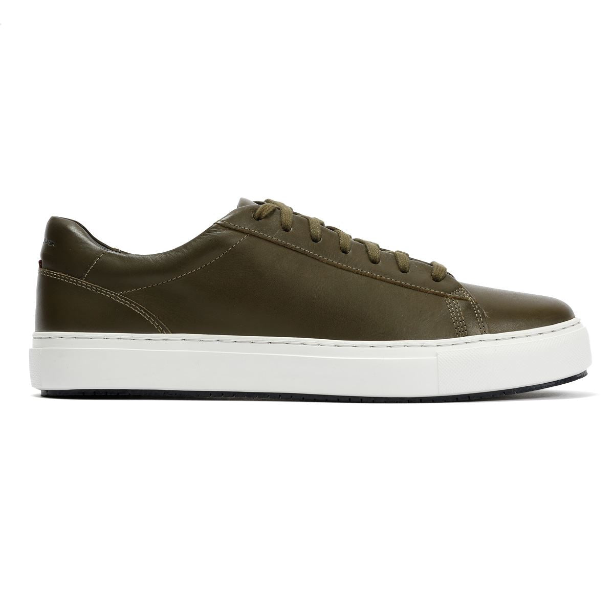 Ben Sherman Ace Cupsole Leather Men's Olive Trainers