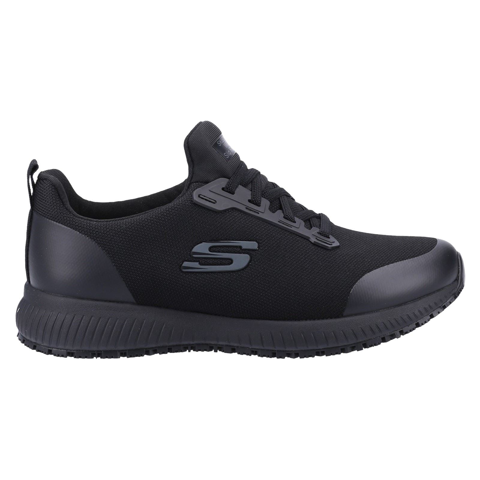 Skechers Workwear Squad Sr Wide Textile Women's Black Safety Trainers