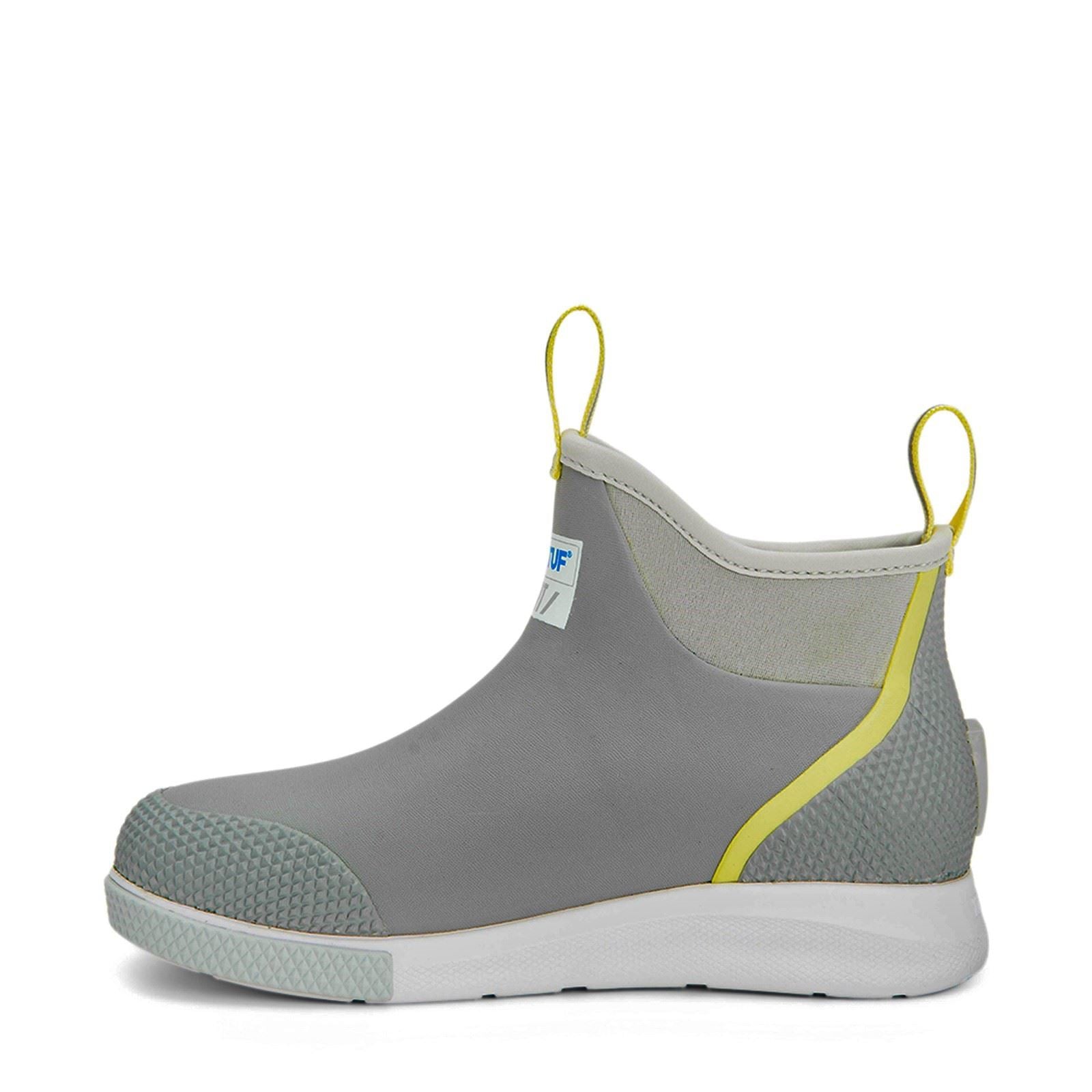 Xtratuf Women's Ankle Deck Boot Sport in Grey/Yellow