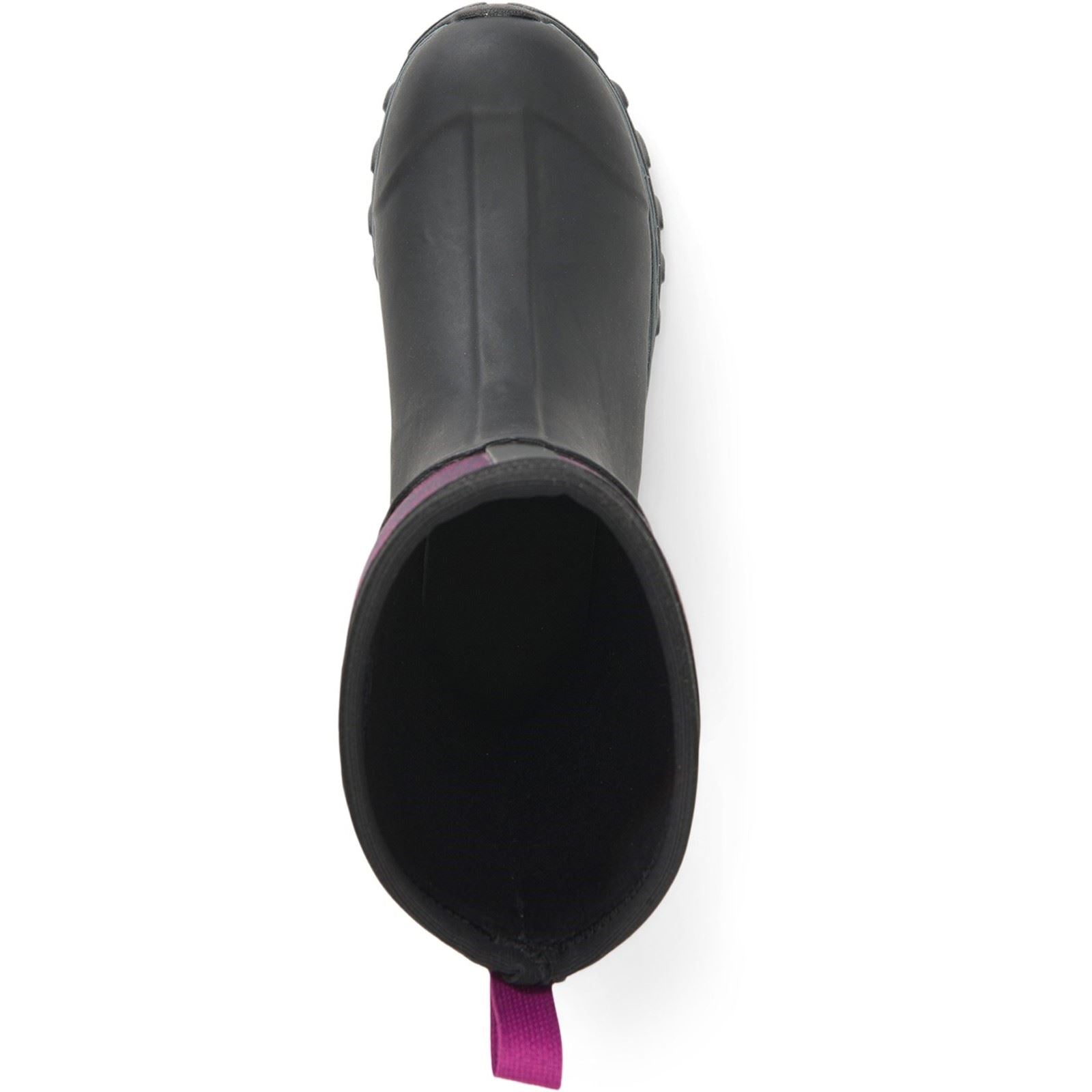 Muck Boots Women's Arctic Sport Mid Wellington Boots in Black/Magenta