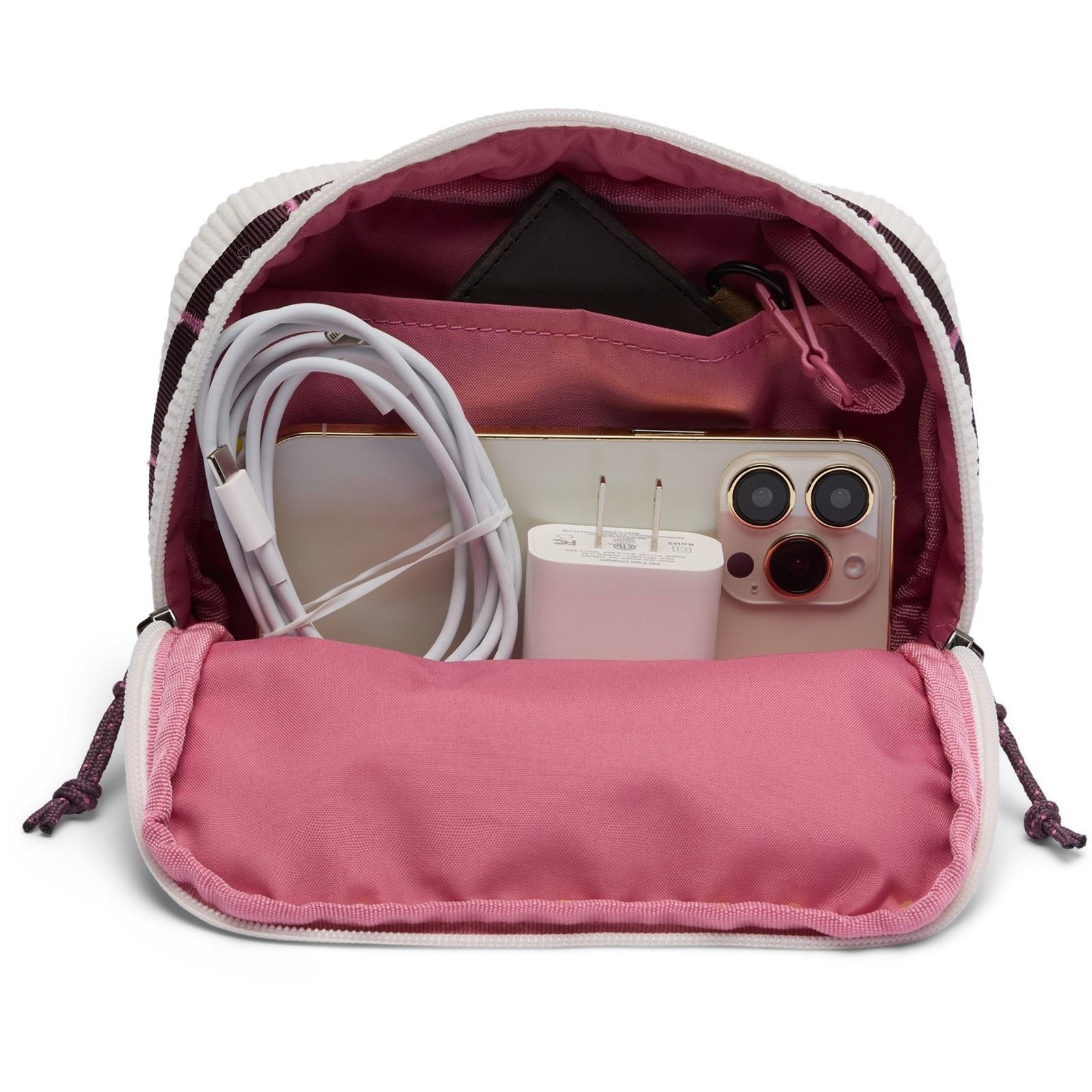 Columbia Trail Traveler Polyester White Crossbody Bag - One Size