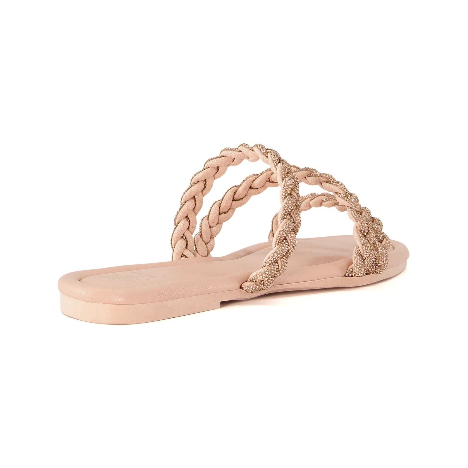 Dune Women's Lassa Mule in Nude