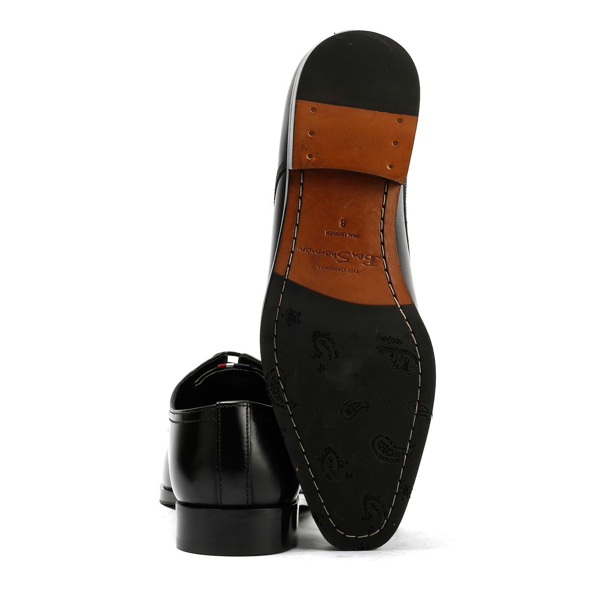 Ben Sherman Kenton Leather Men's Black Lace-Up Shoes