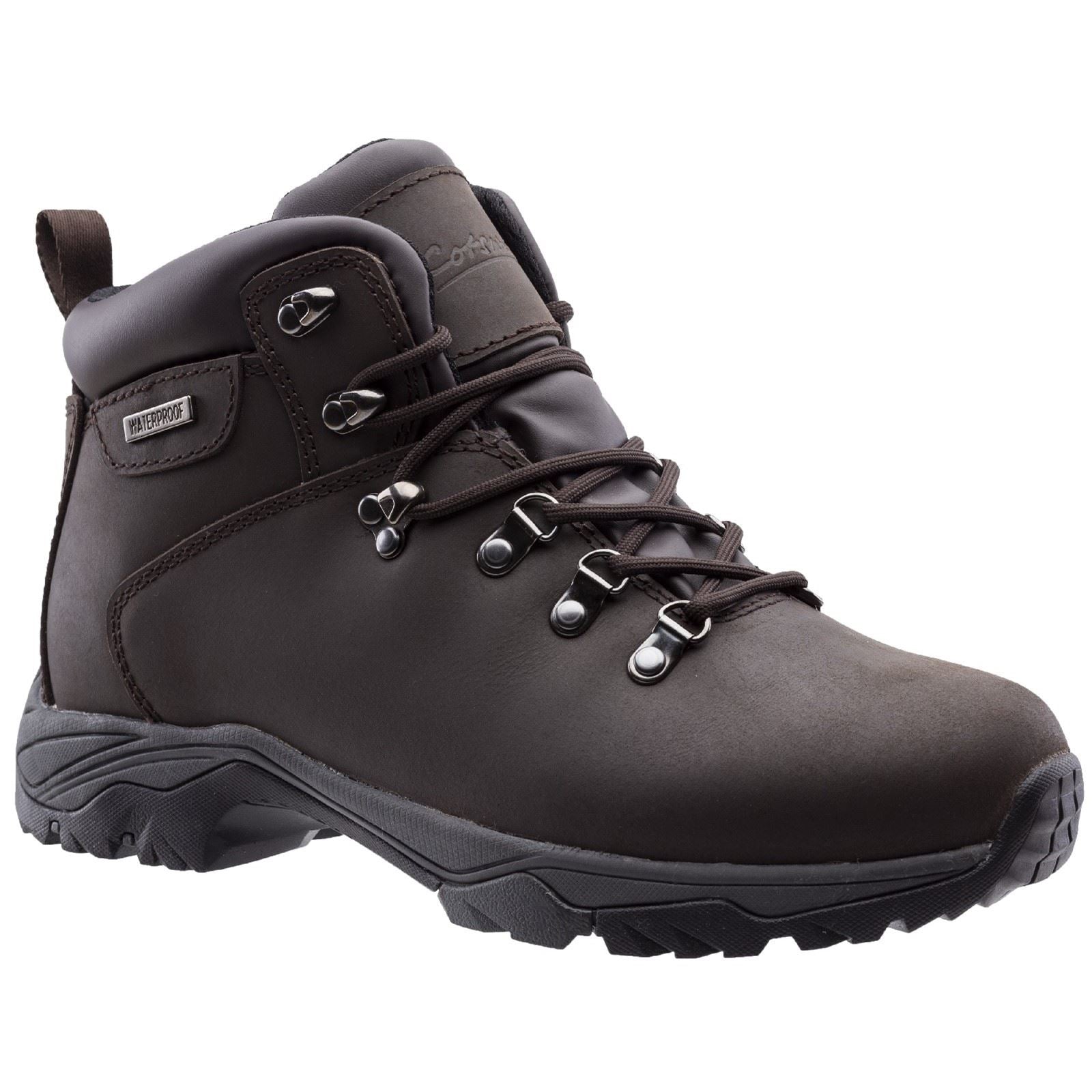 Cotswold Nebraska Leather Youth Crazy horse Hiking Boots