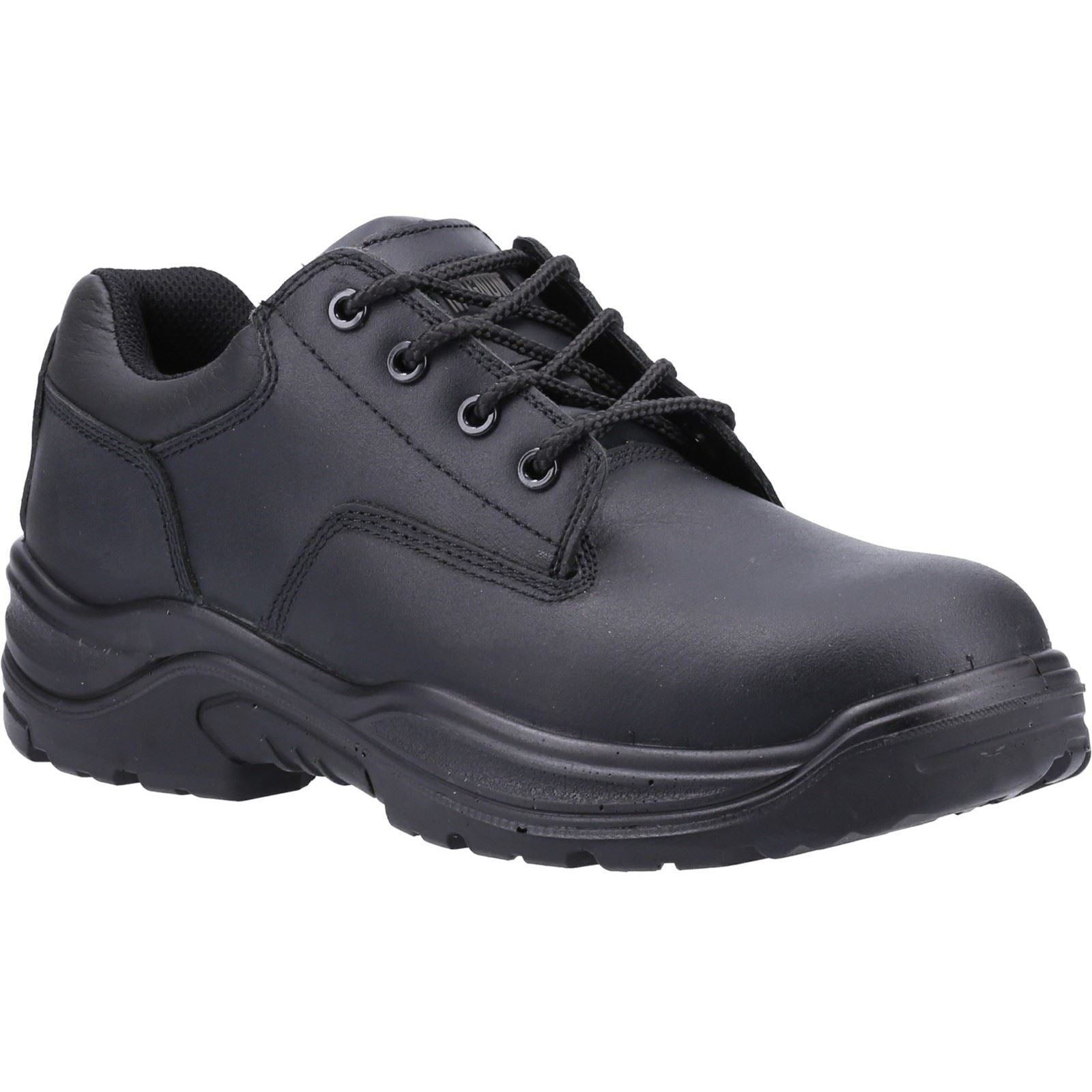Magnum Precision Sitemaster Low CT CP Uniform Safety Shoe in Black