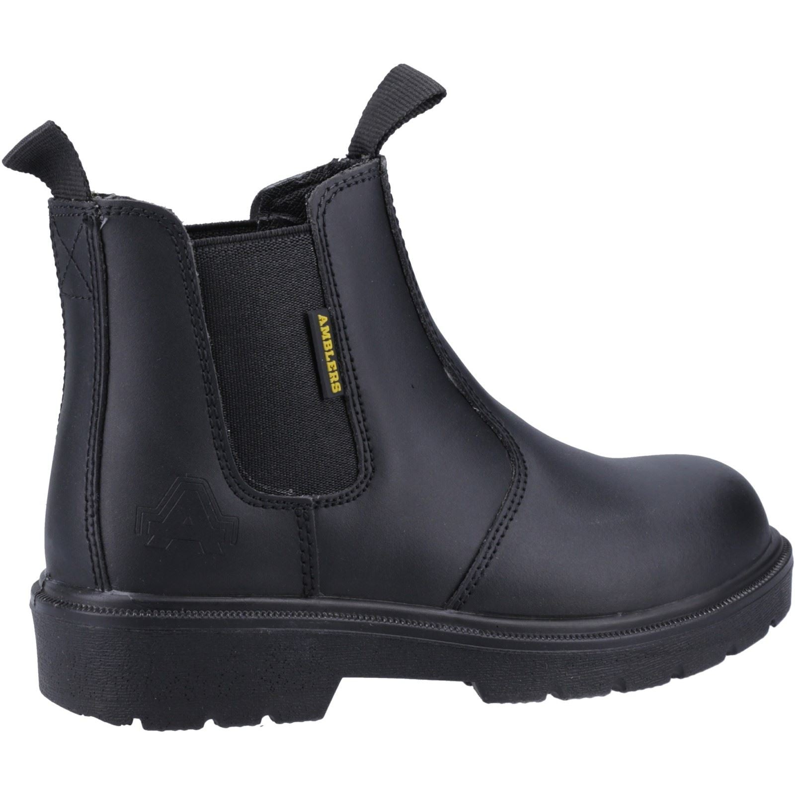 Amblers Safety FS116 Hardwearing Pull on Safety Dealer Boot in Black