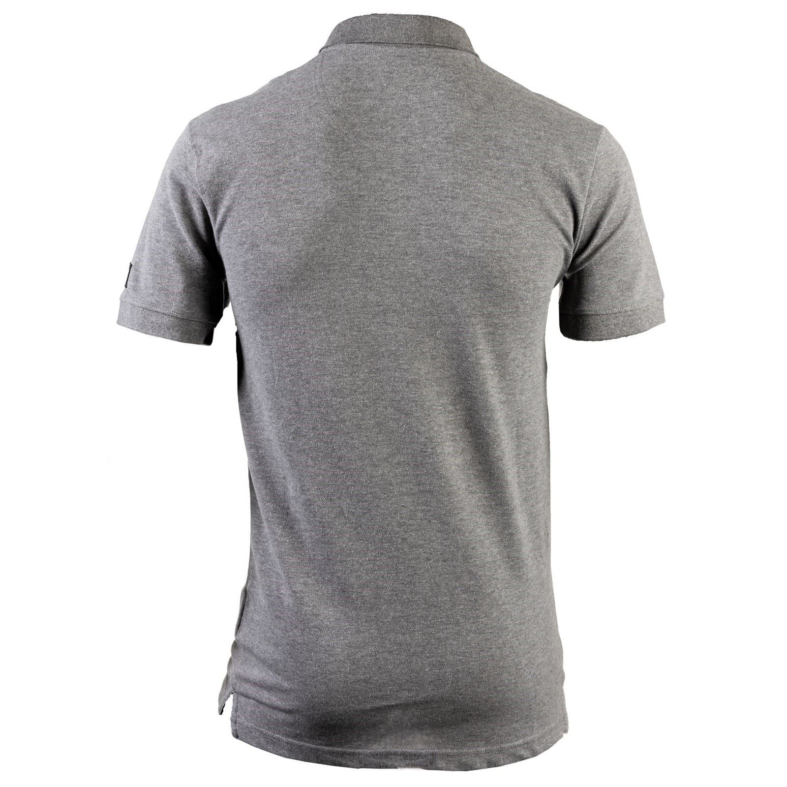 Caterpillar Men's Essentials Polo Shirt in Dark Heather Grey
