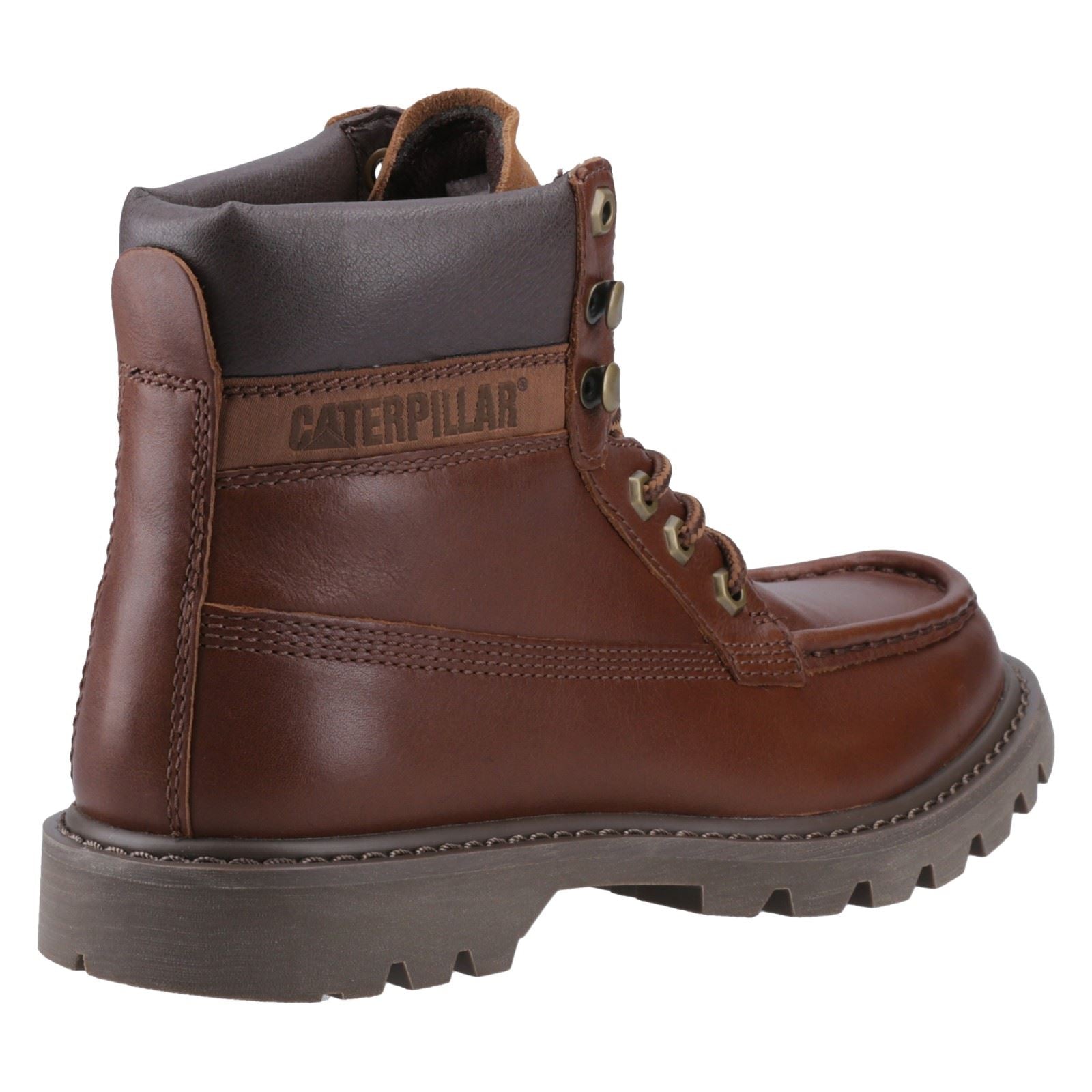 CAT Lifestyle Colorado Moc Toe Leather Men's Nuthatch Ankle Boots