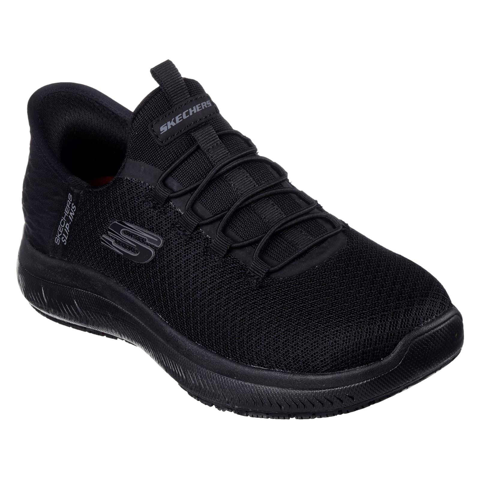Skechers Workwear Summits SR - Enslee Textile Women's Black Safety Trainers