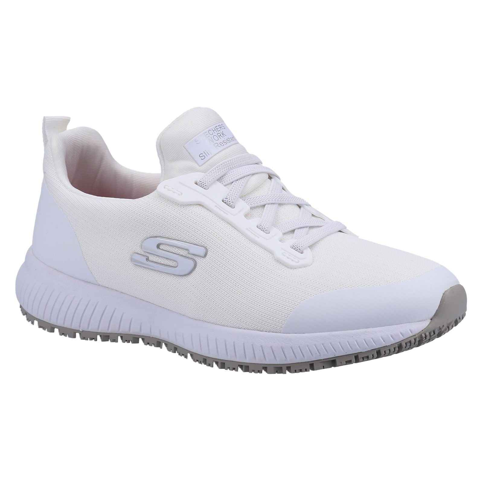 Skechers Workwear Squad SR Textile Women's White Safety Trainers