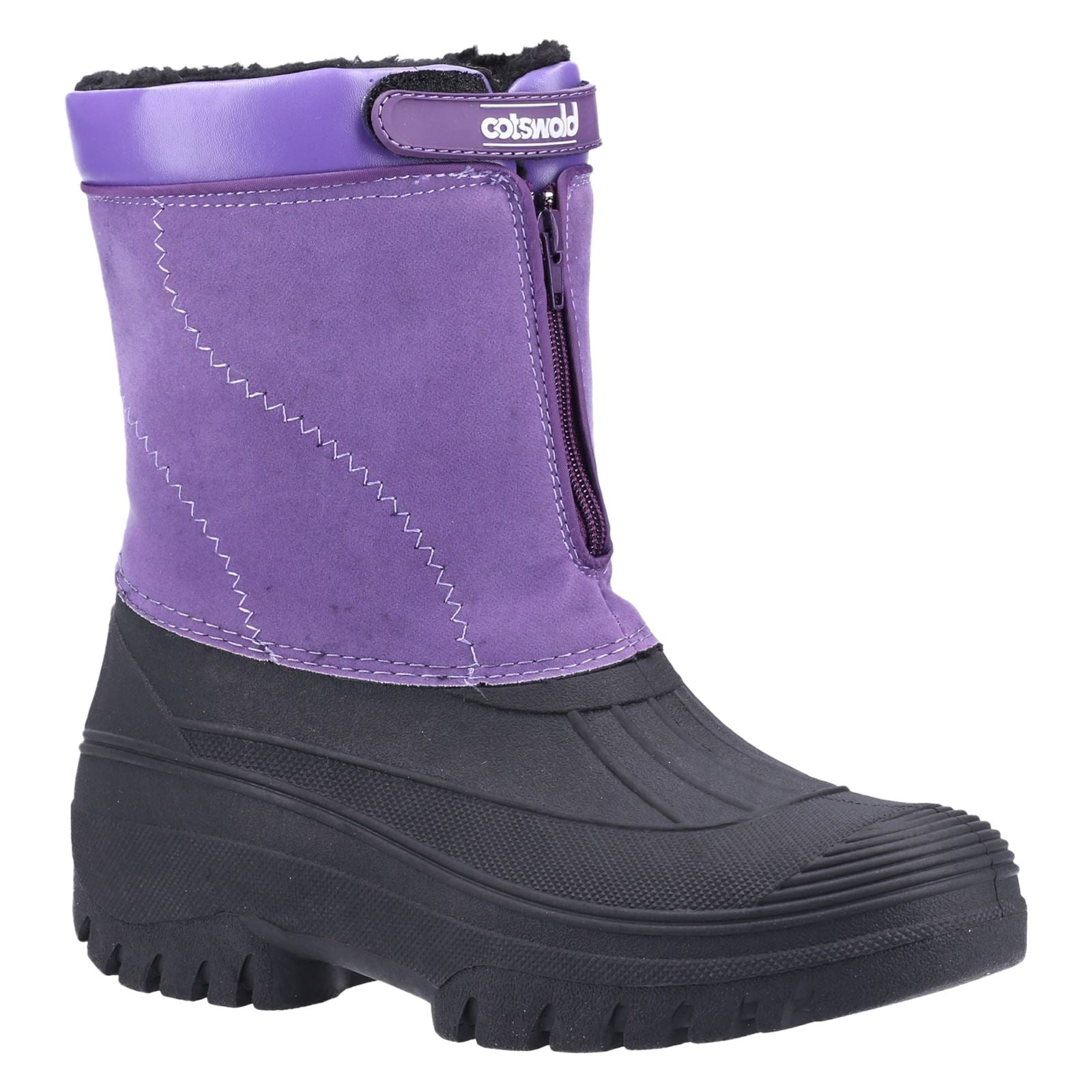 Cotswold Men's Venture Waterproof Winter Boot in Purple