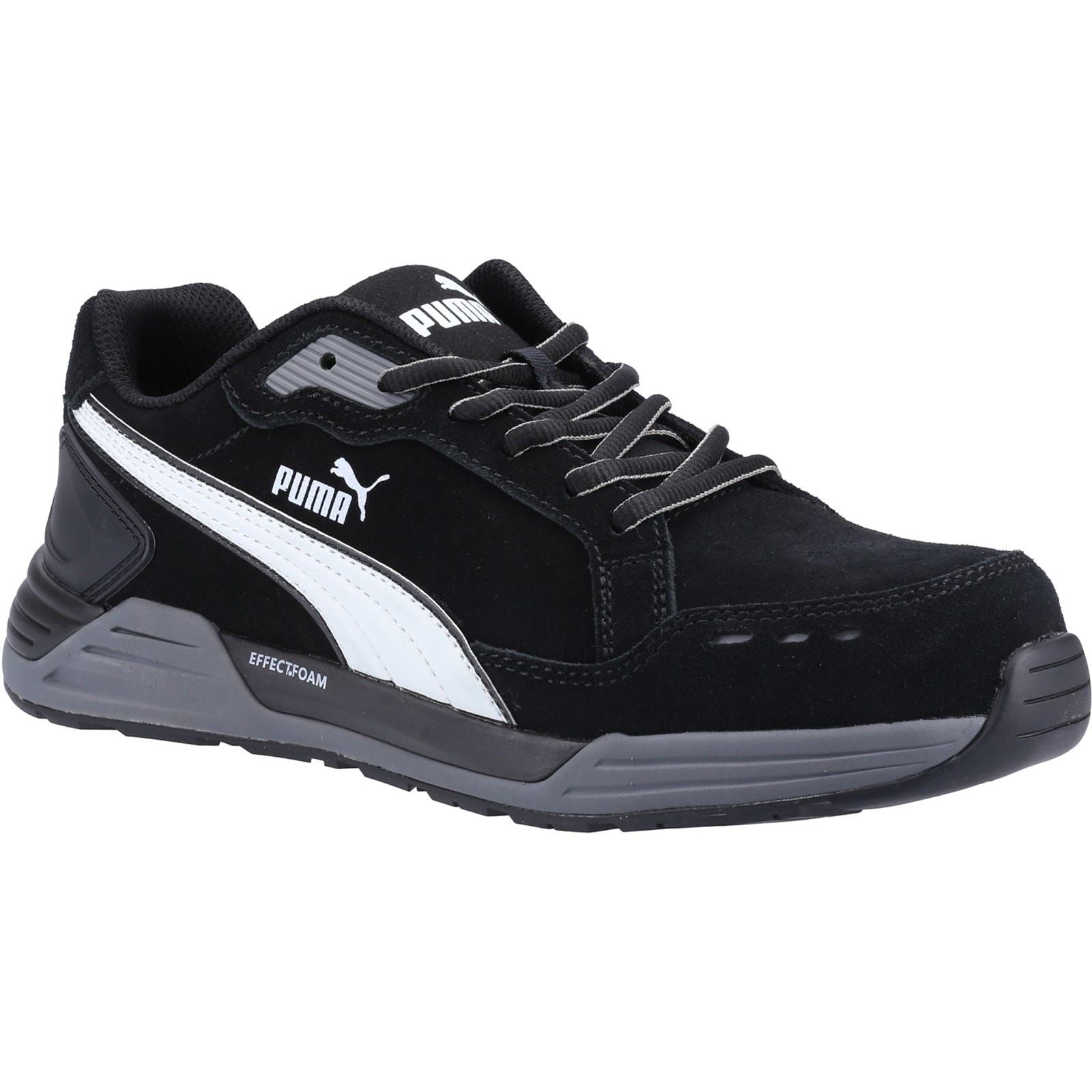 Puma Safety Men's Airtwist Low S3 Safety Trainer in Black