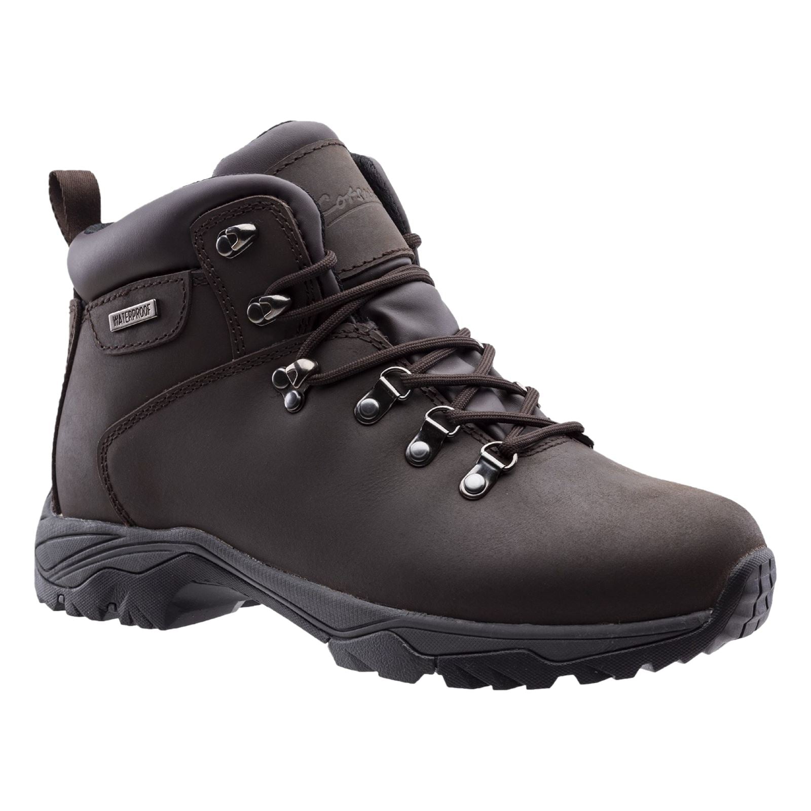 Cotswold Men's Nebraska Hiker Boot in Crazy horse