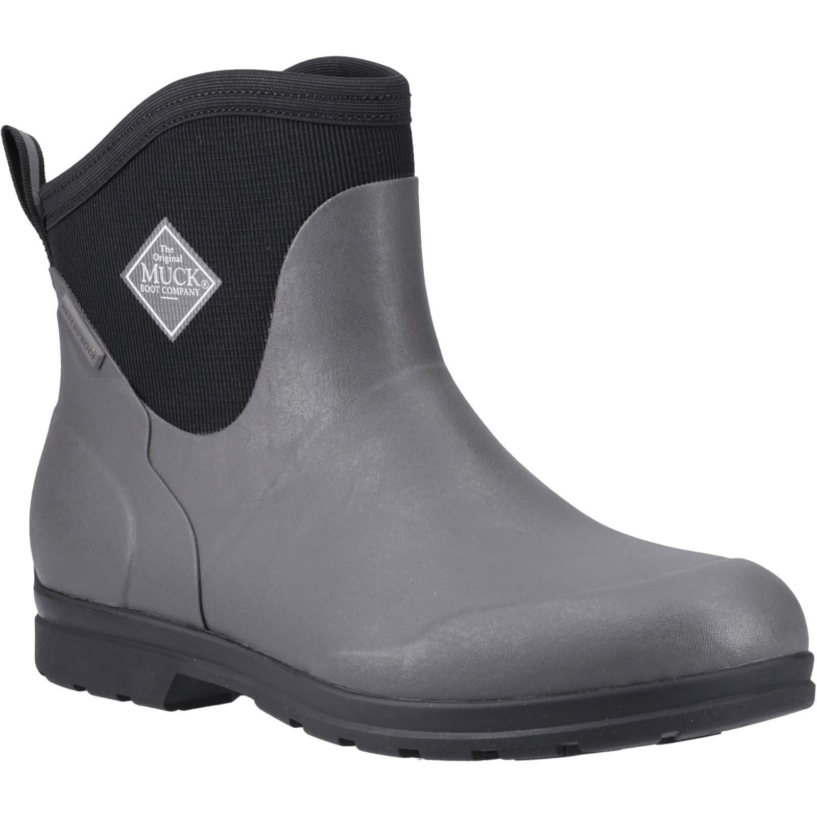 Muck Boots Men's Originals Excursion Ankle Boot in Grey/Black