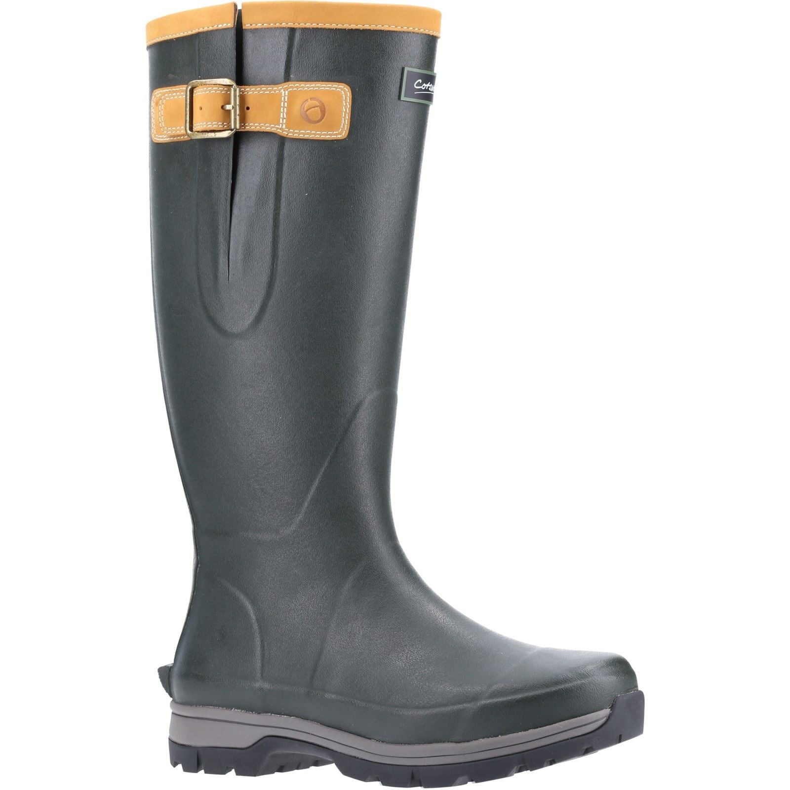 Cotswold Stratus Wellington Boot in Green