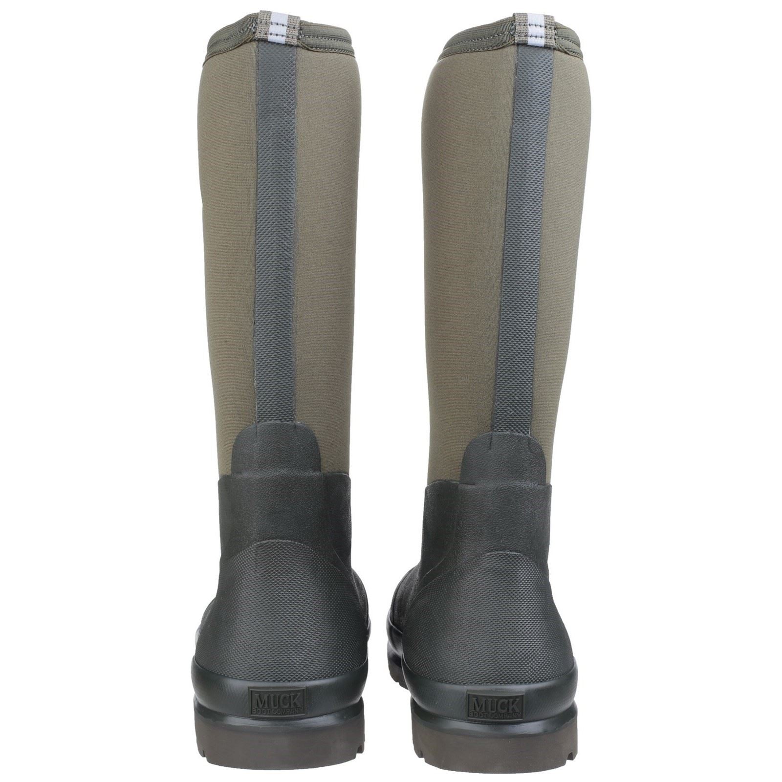 Muck Boots Chore Classic Hi Patterned Wellington in Moss