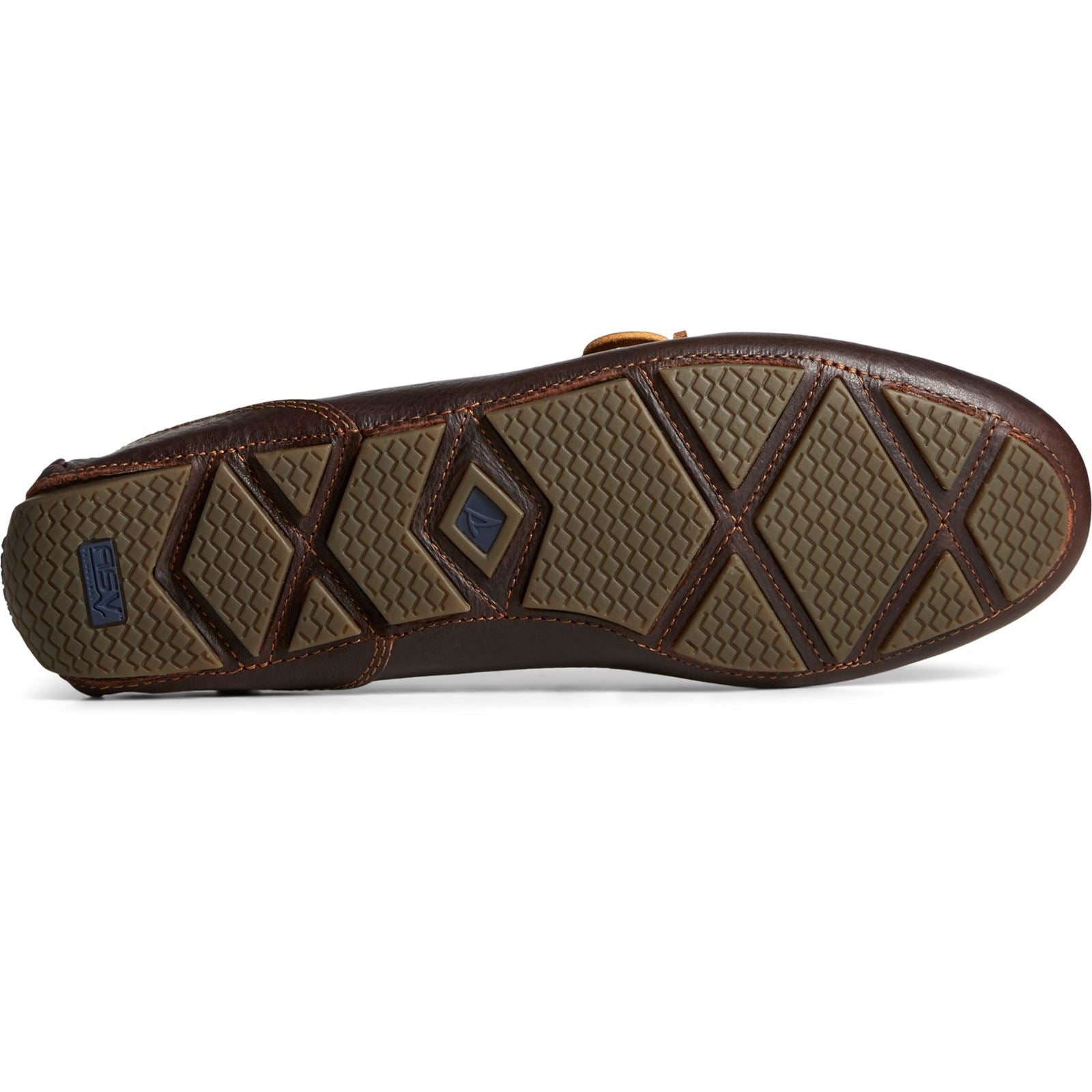 Sperry Driver 1 Eye Leather Men's Amaretto Loafers