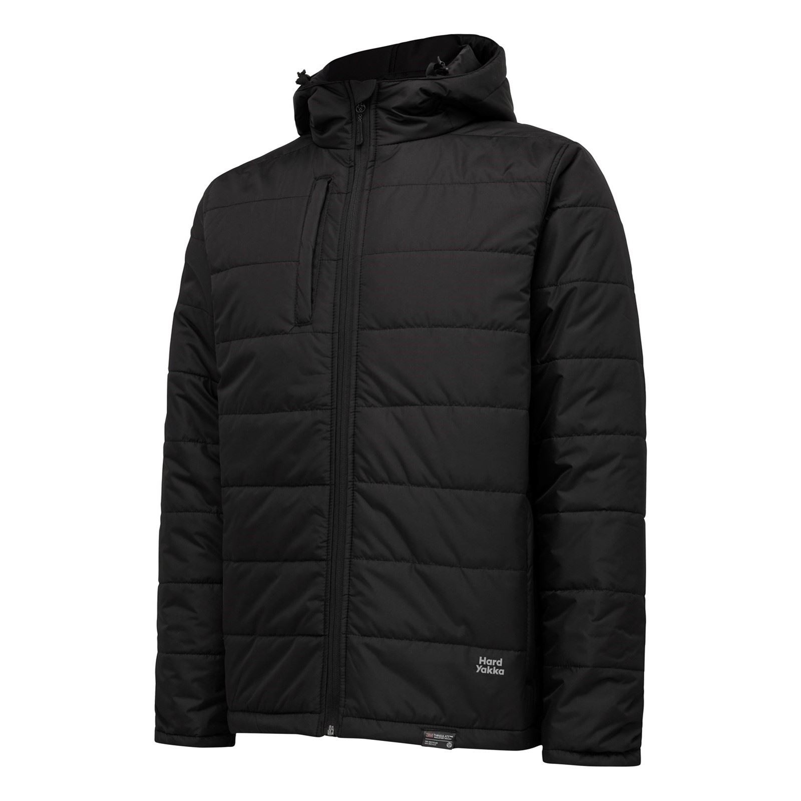 Hard Yakka Men's Puffa 2.0 Jacket in Black