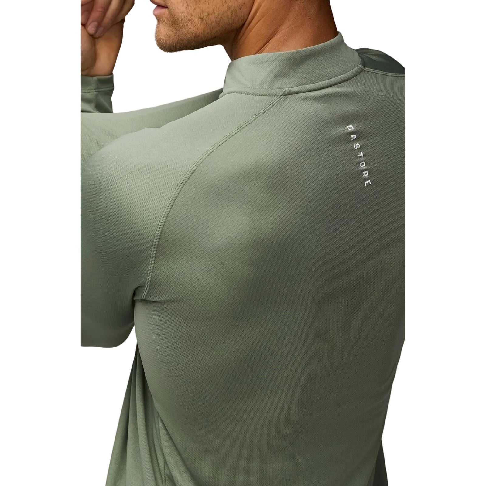 Castore Adapt Training 1/4 Zip Top Polyester Men's Blue Activewear T-Shirts