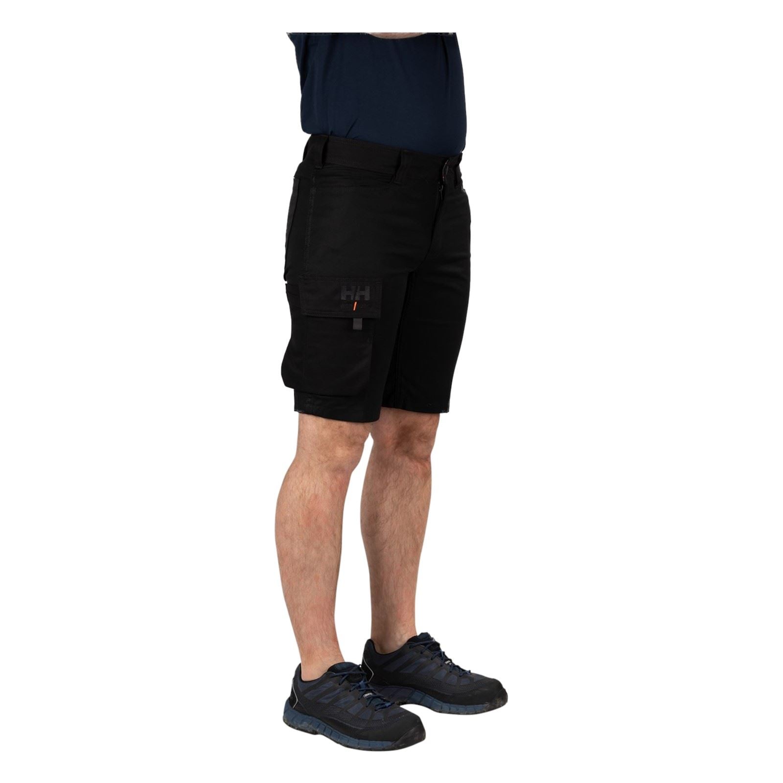 Helly Hansen Workwear Oxford Service Cotton Men's Black Knee-Length Shorts