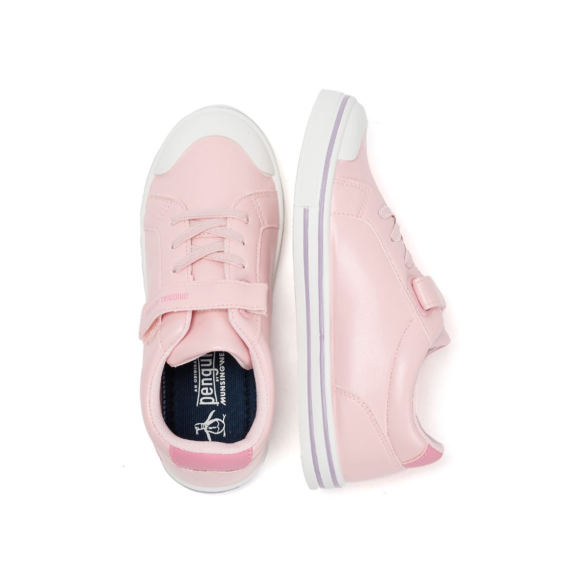Penguin Junior Rainbow Girls's Pink Trainers