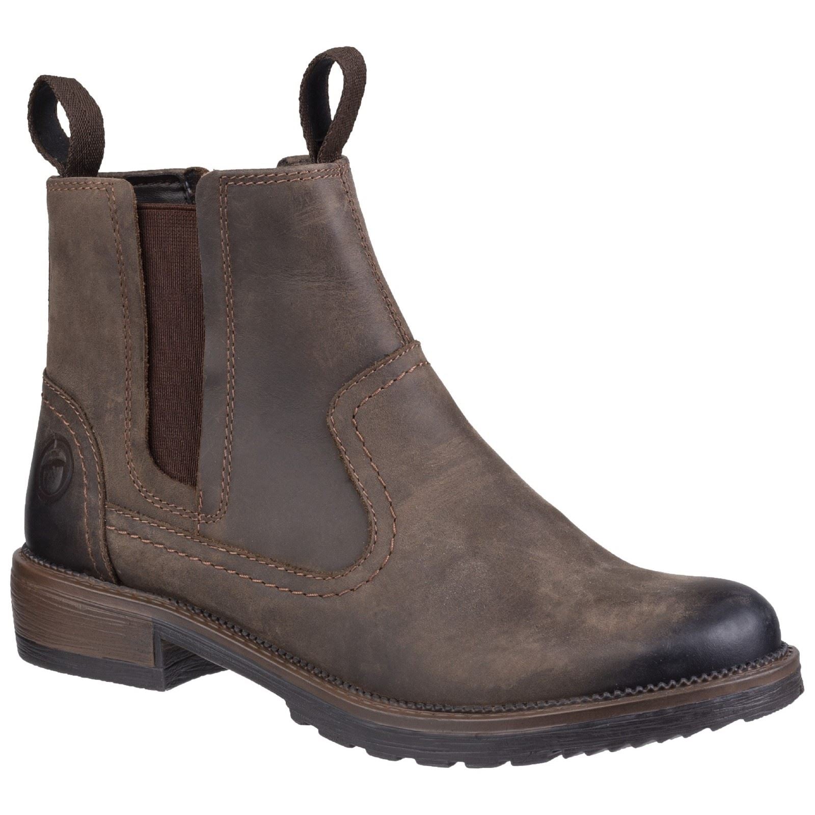 Cotswold Women's Laverton Ankle Boot in Brown