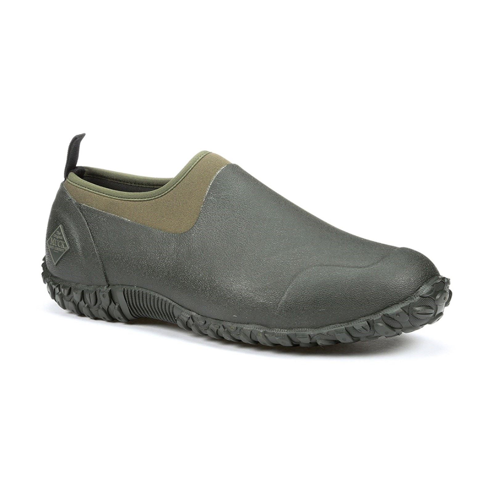 Muck Boots Men's Muckster II Low All Purpose Lightweight Shoe in Black/Moss