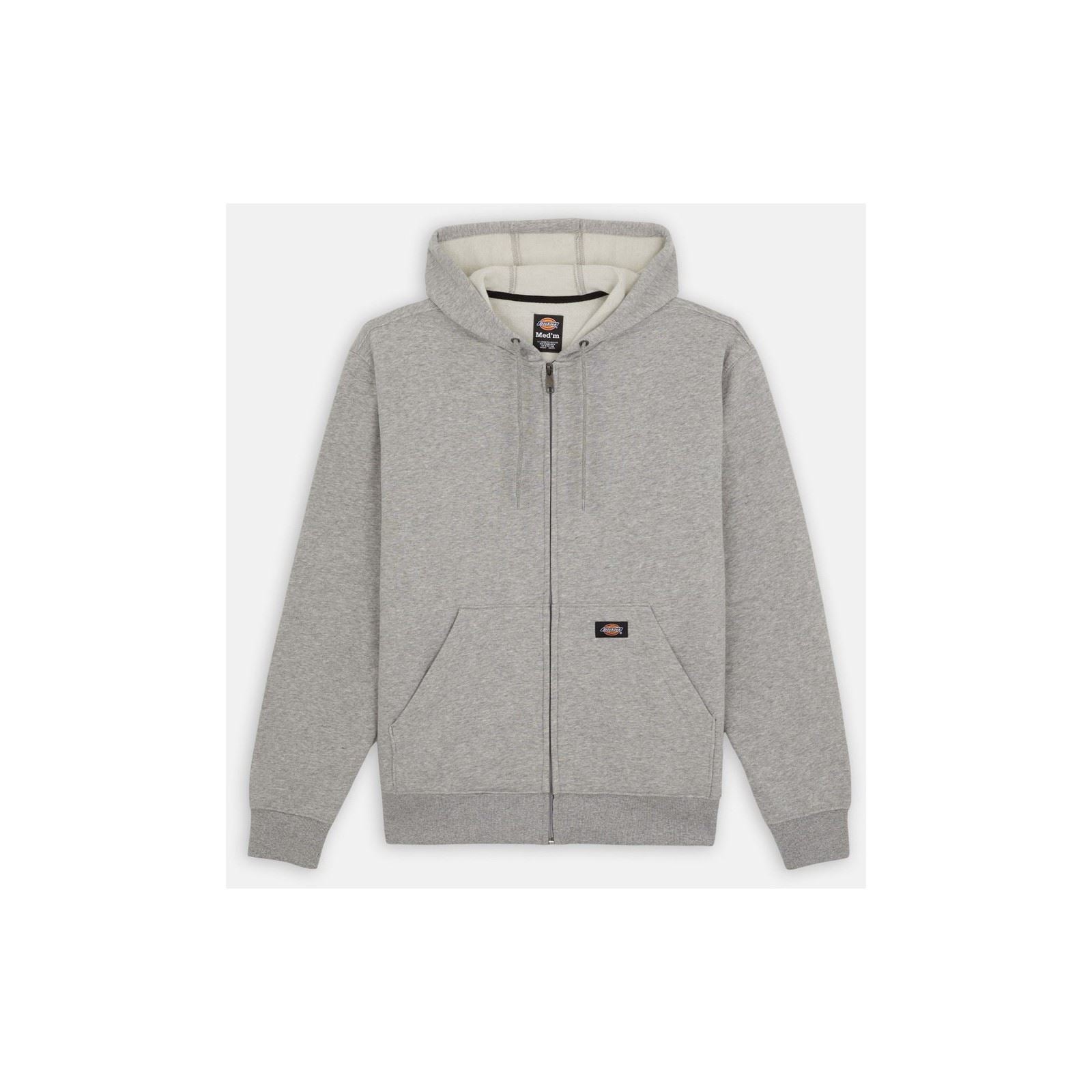 Dickies Everyday Fleece Zip Hoodie Men's Grey Fleece Jacket