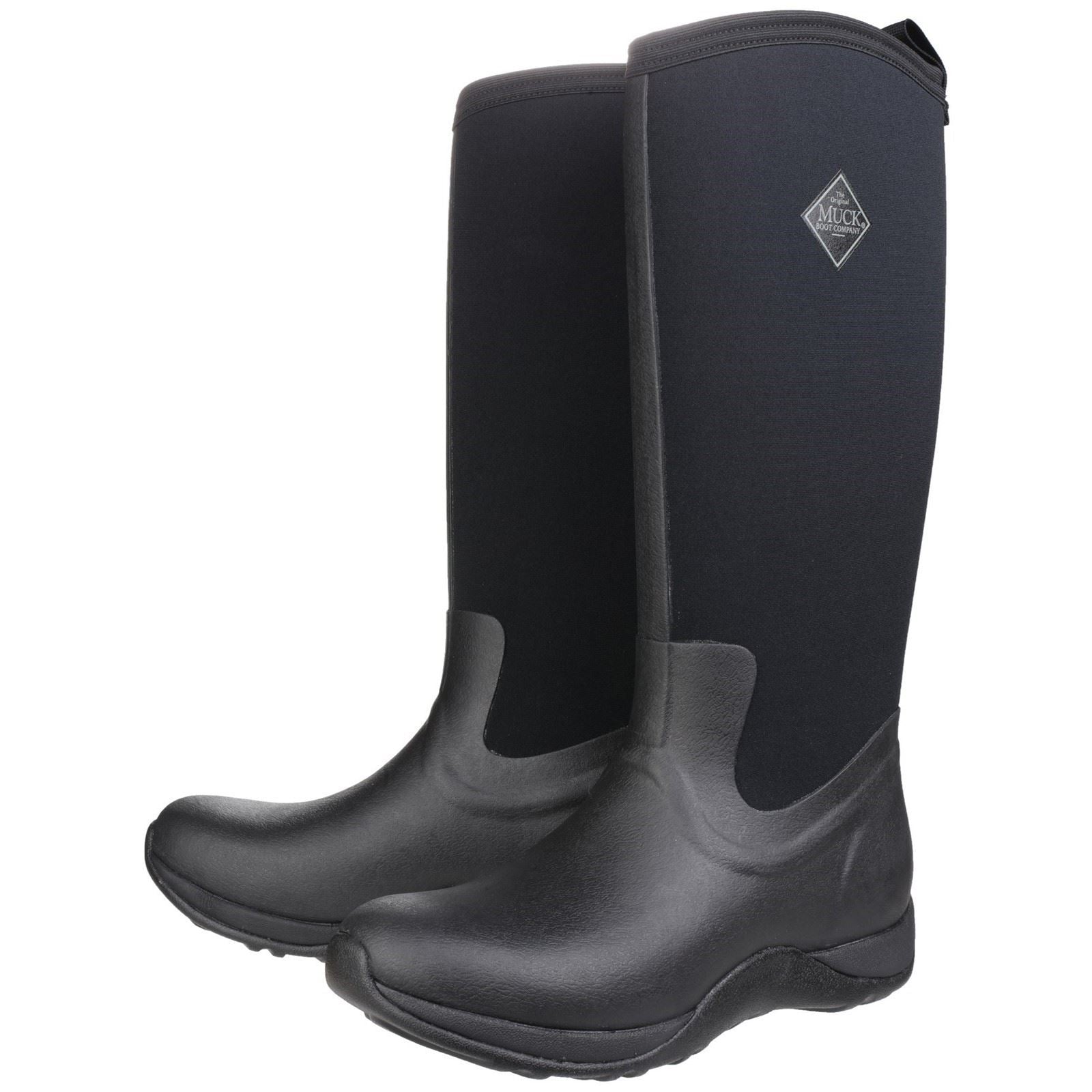 Muck Boots Women's Arctic Adventure Pull On Wellington Boot in Black