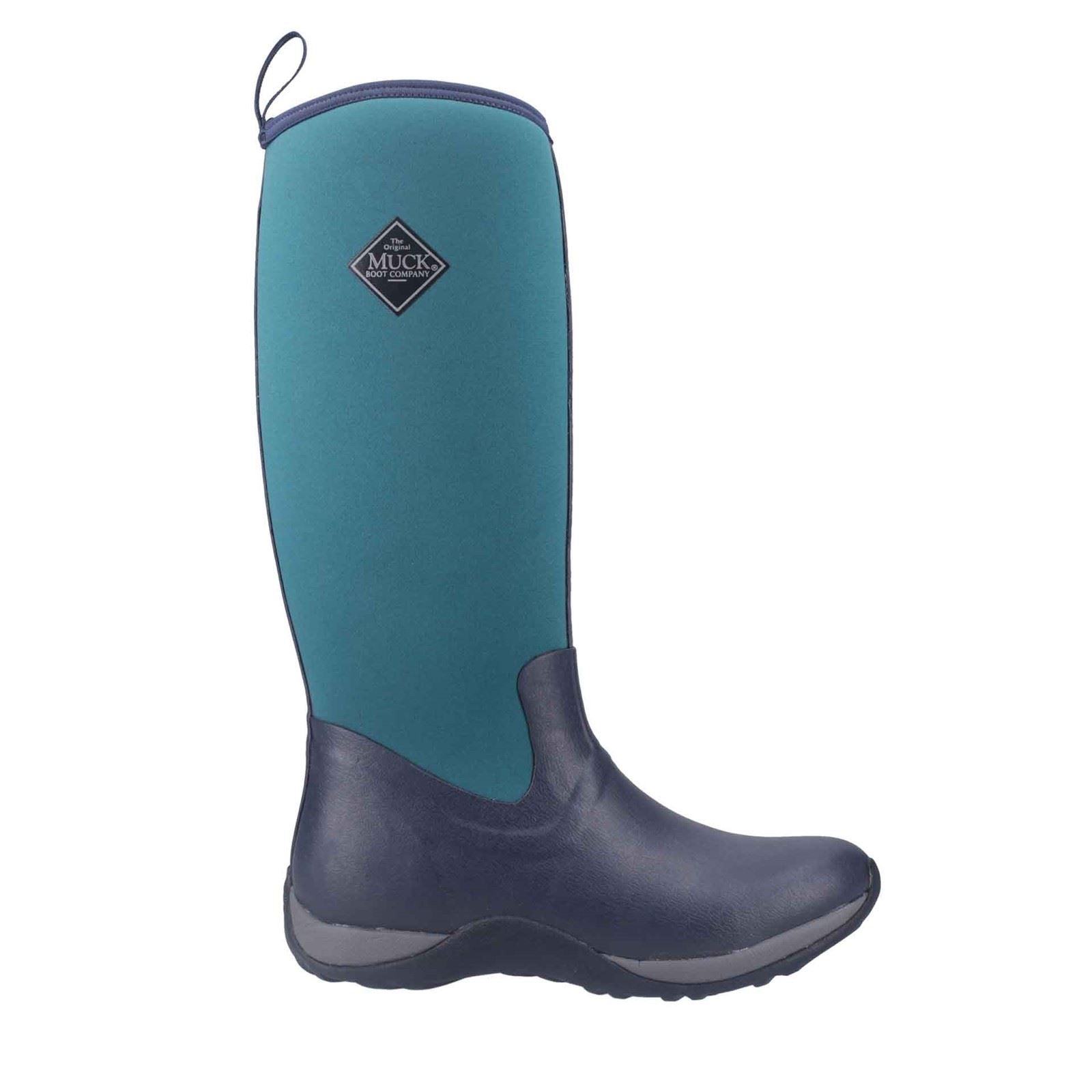 Muck Boots Arctic Adventure Synthetic Women's Navy/Spruce Winter Knee High Boots