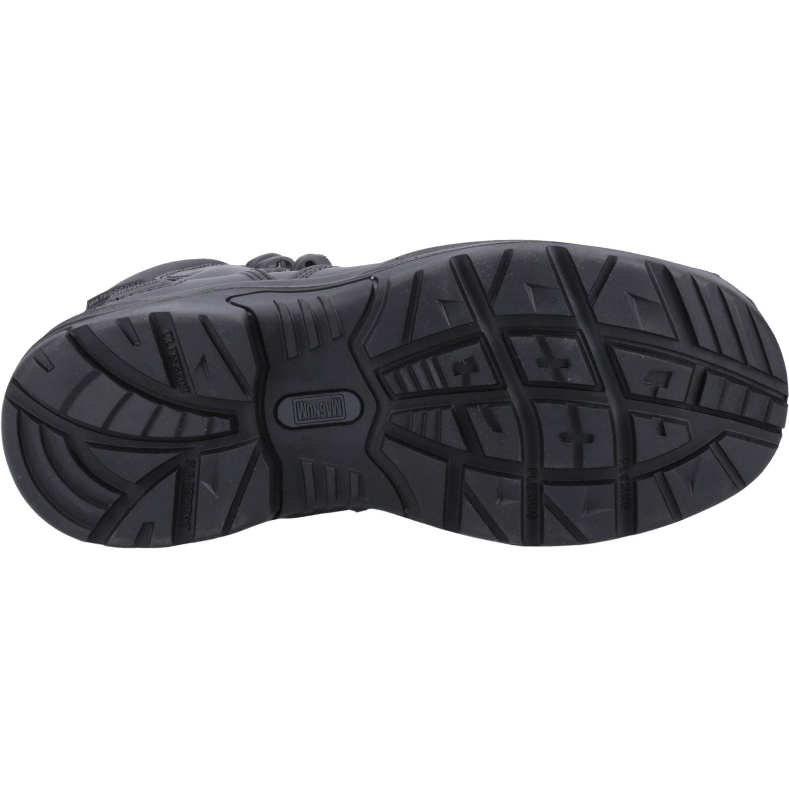 Magnum Responder Side-Zip CT CP WP Uniform Safety Boot in Black
