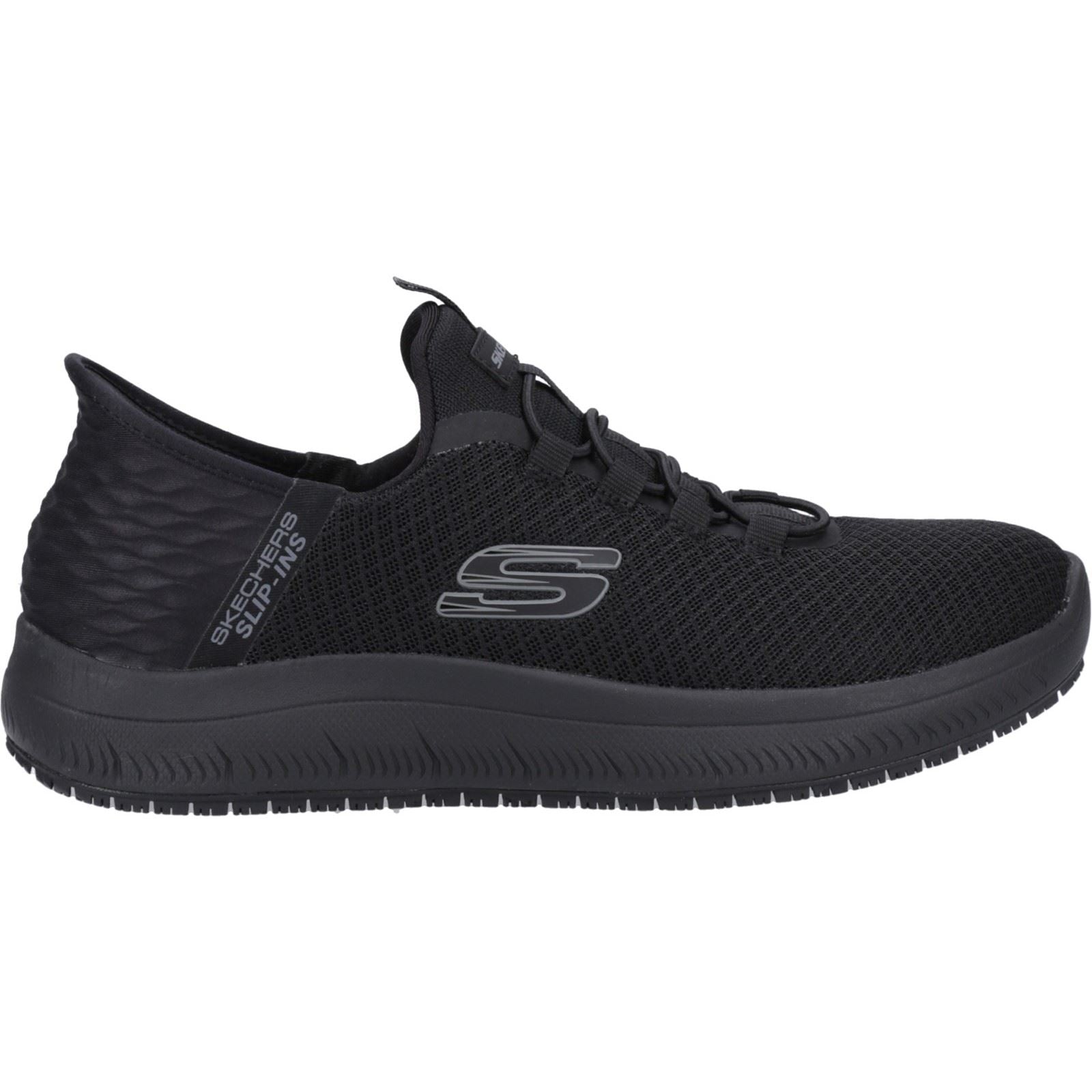 Skechers Workwear Summits - Colsin Textile Men's Black Safety Trainers