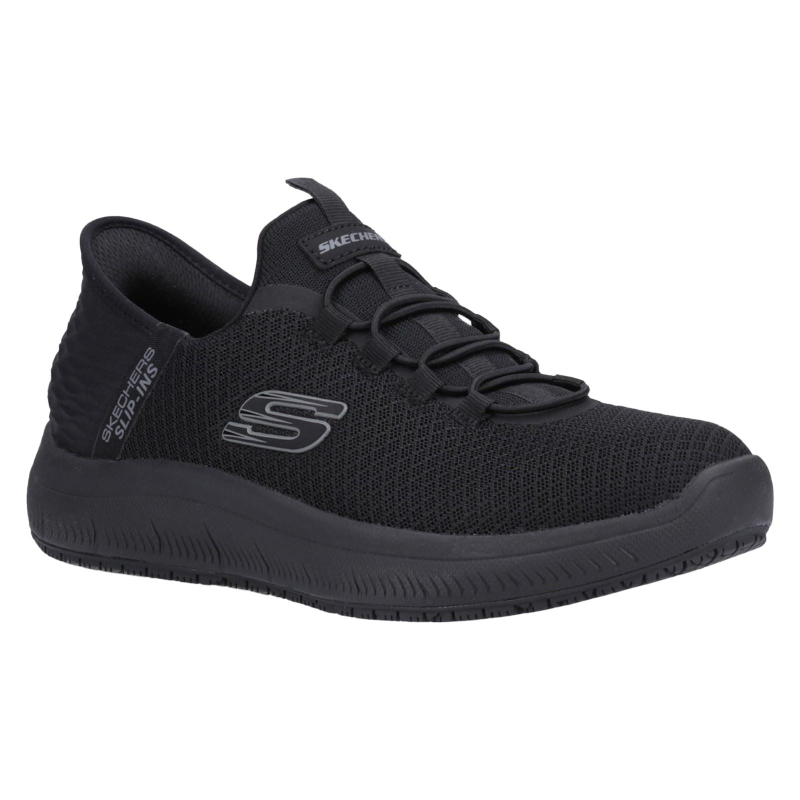Skechers Workwear Summits - Colsin Textile Men's Black Safety Trainers