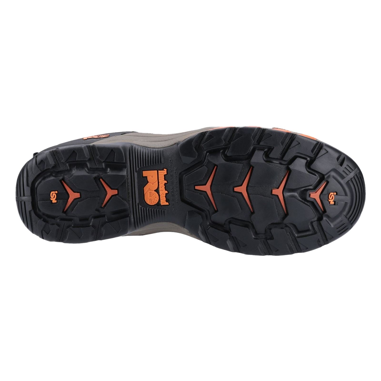 Timberland Pro Men's Hypercharge Composite Safety Toe Work Boot in Brown/Orange