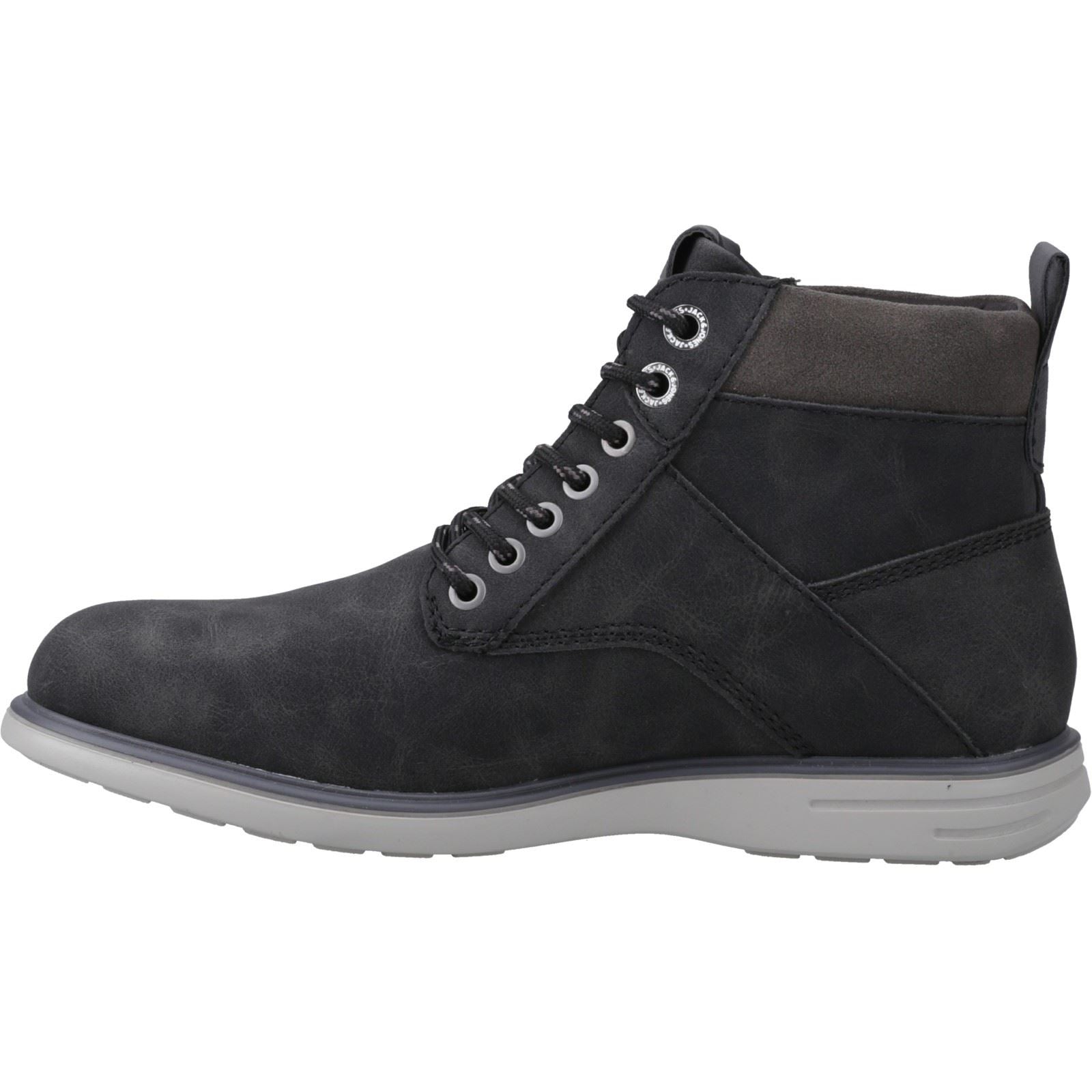 Jack & Jones Men's Denver Combo Boot in Anthracite