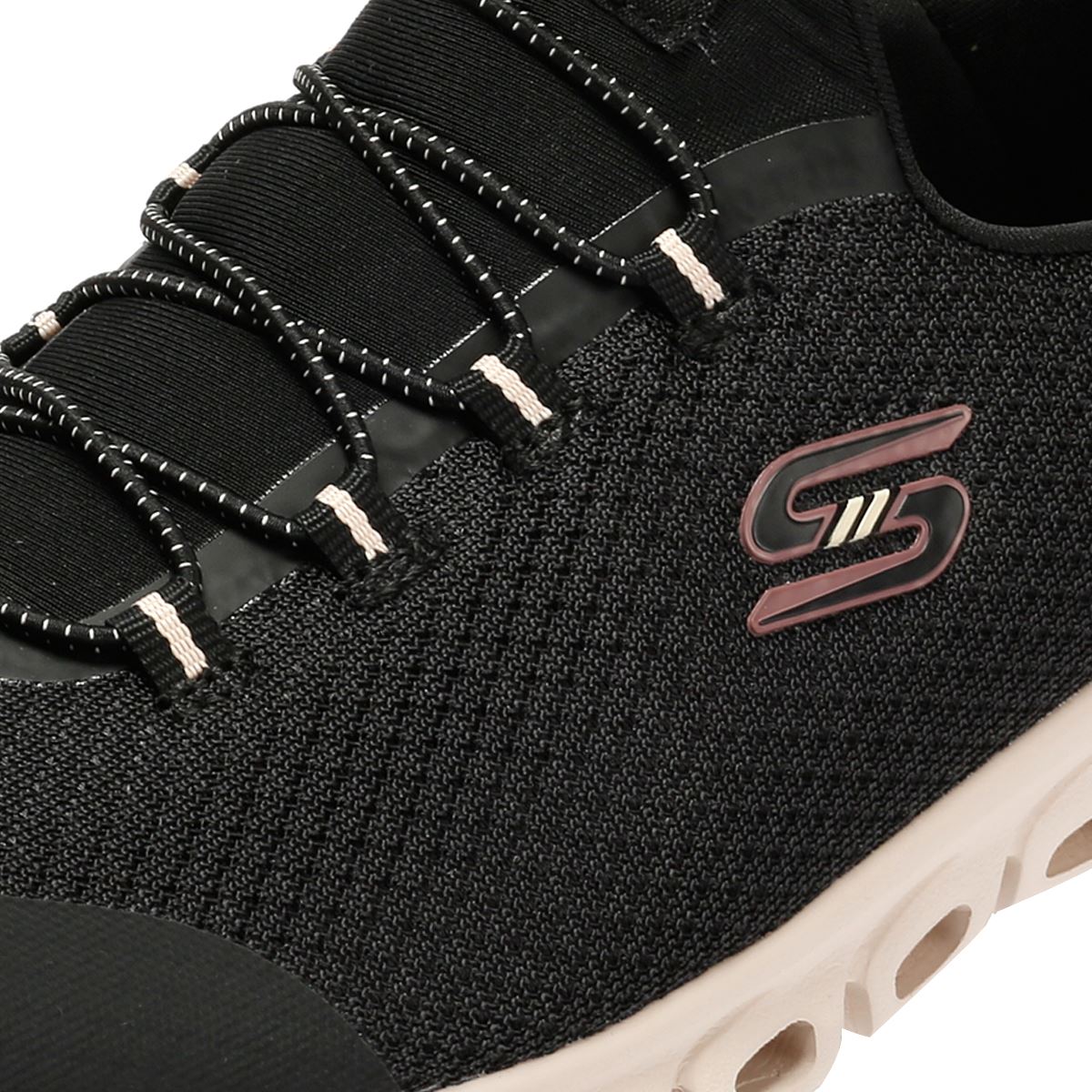 Skechers Slip-Ins Glide Step Vibey Mesh Women's Black Trainers