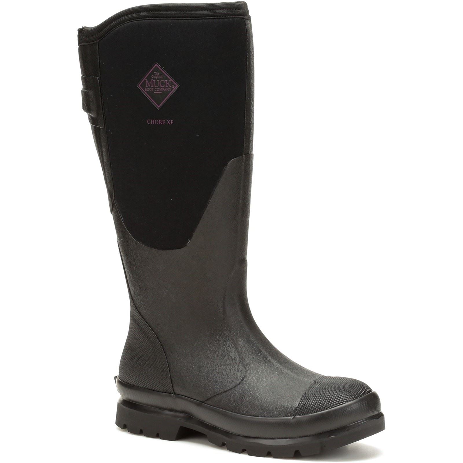 Muck Boots Women's Chore Adjustable Tall Boot in Black