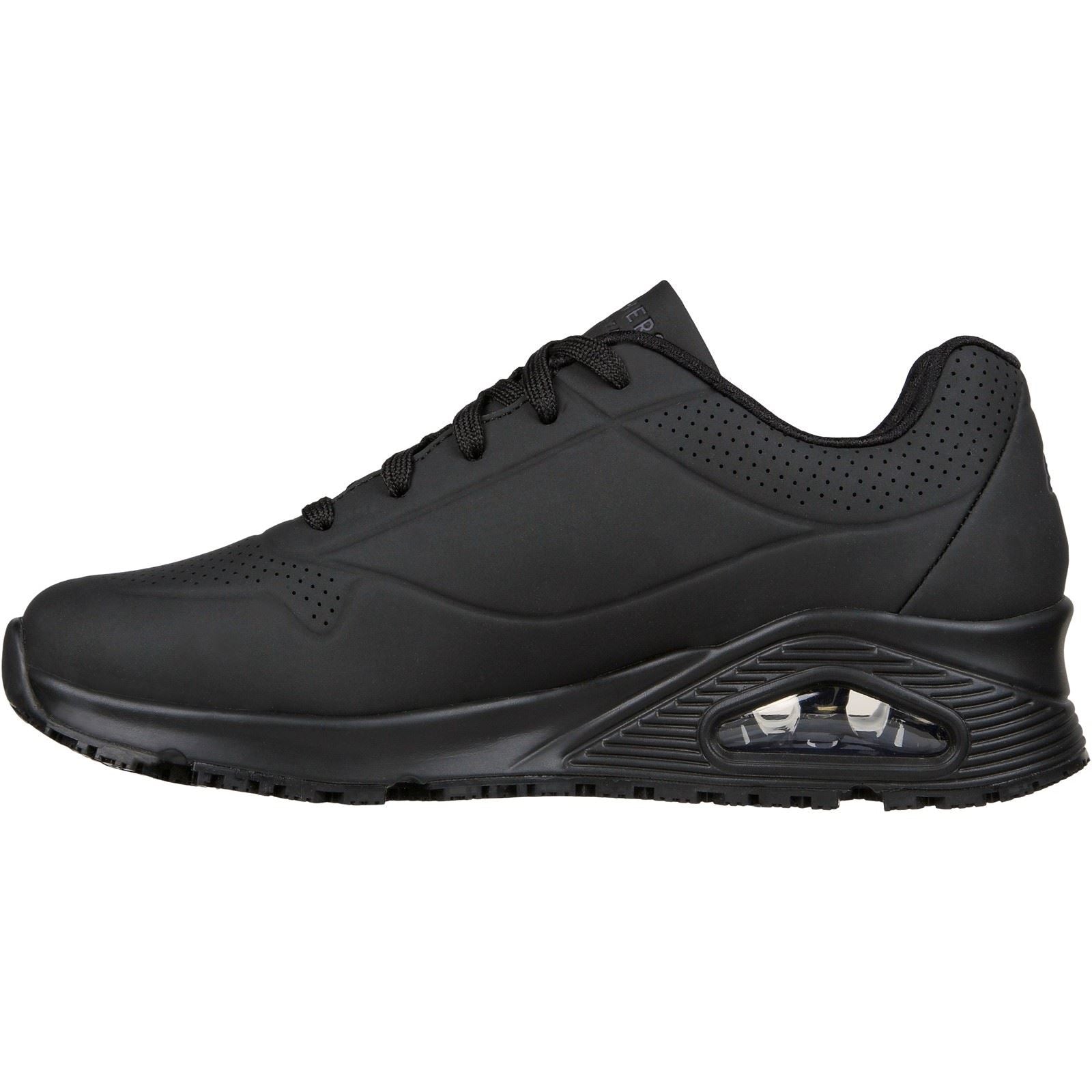Skechers Workwear Work Relaxed Fit: Uno SR Women's Black Safety Trainers