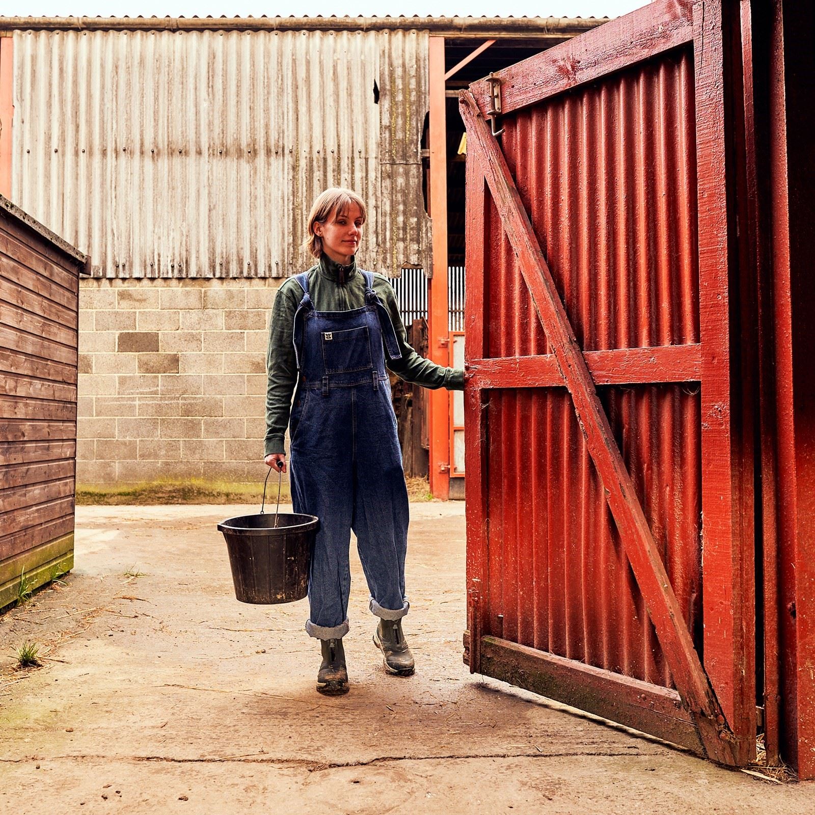 Muck Boots Apex Mid Zip Wellington in Moss
