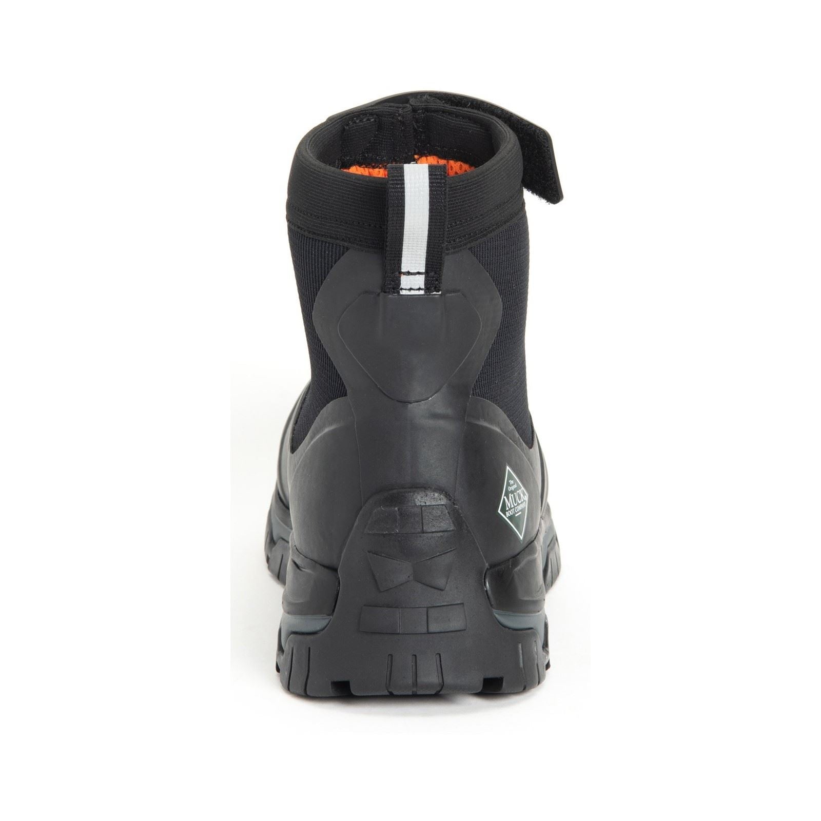 Muck Boots Men's Apex Mid Zip Wellingtons in Black/Dark Shadow